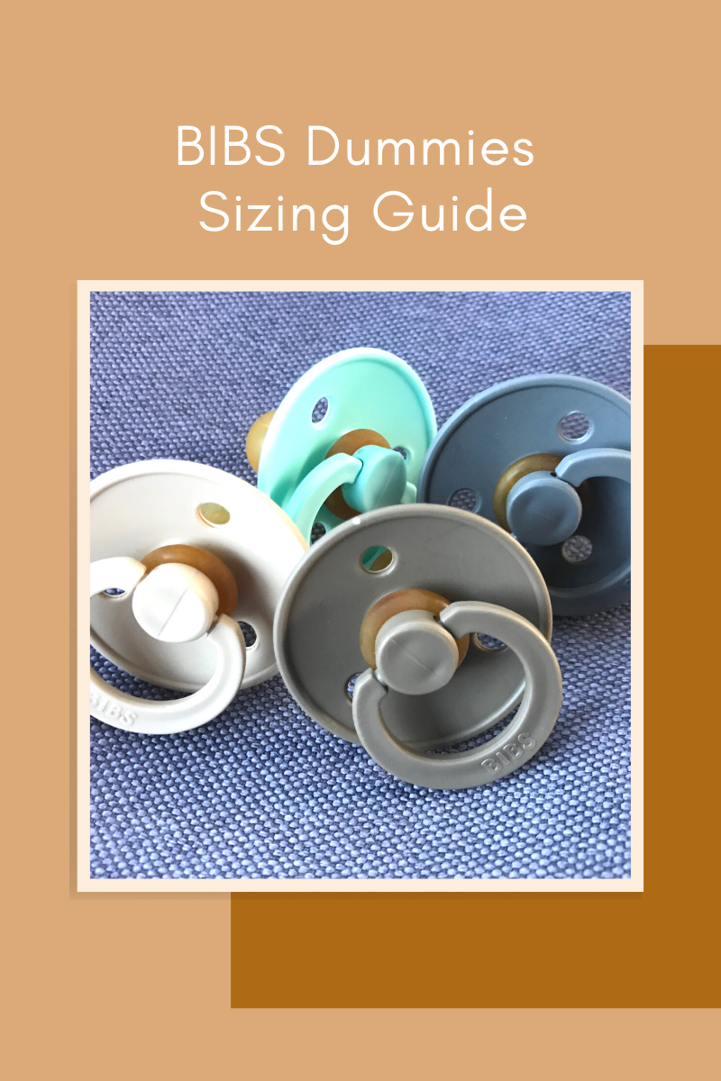BIBS Dummies Sizing Guide | La Romi | Baby Fashion