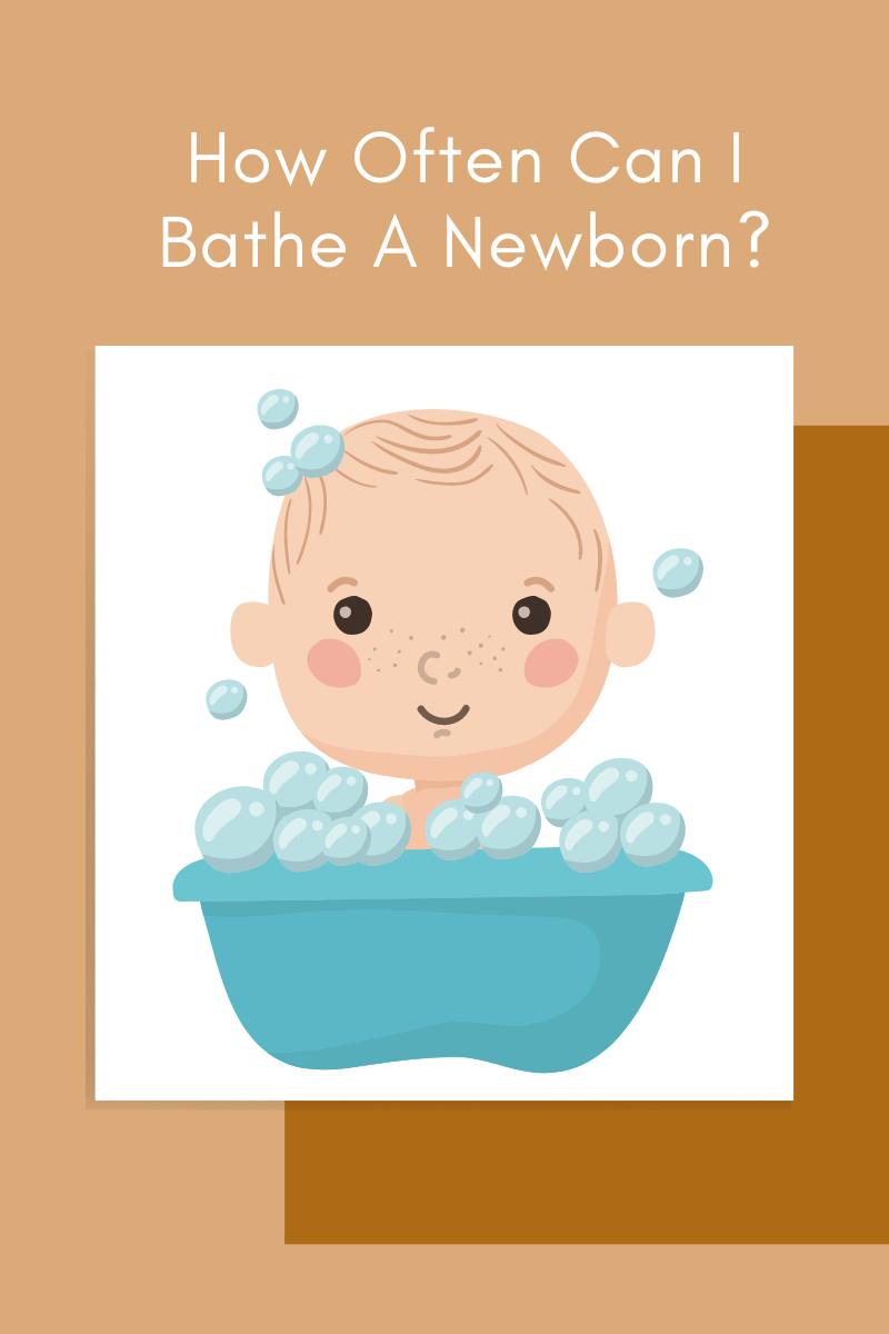 How often discount bathe newborn baby