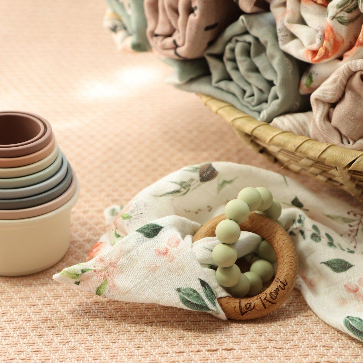 Teething Comforter Muslins | La Romi | Baby Fashion