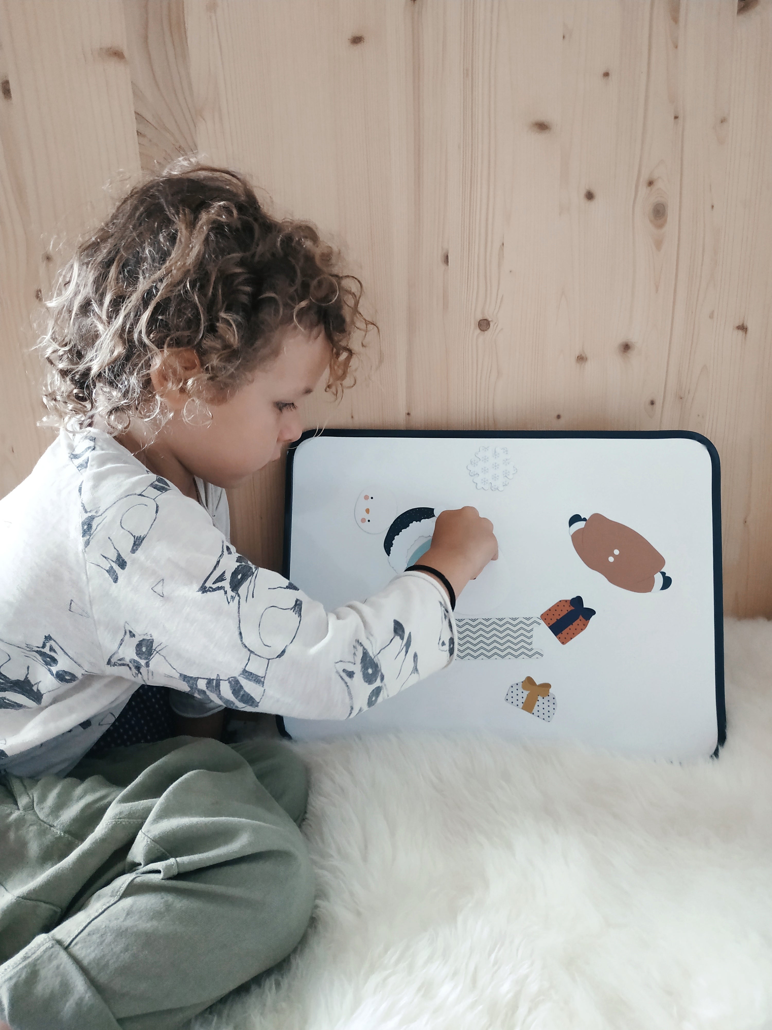 Magnetic rectangle Board | 5 colours