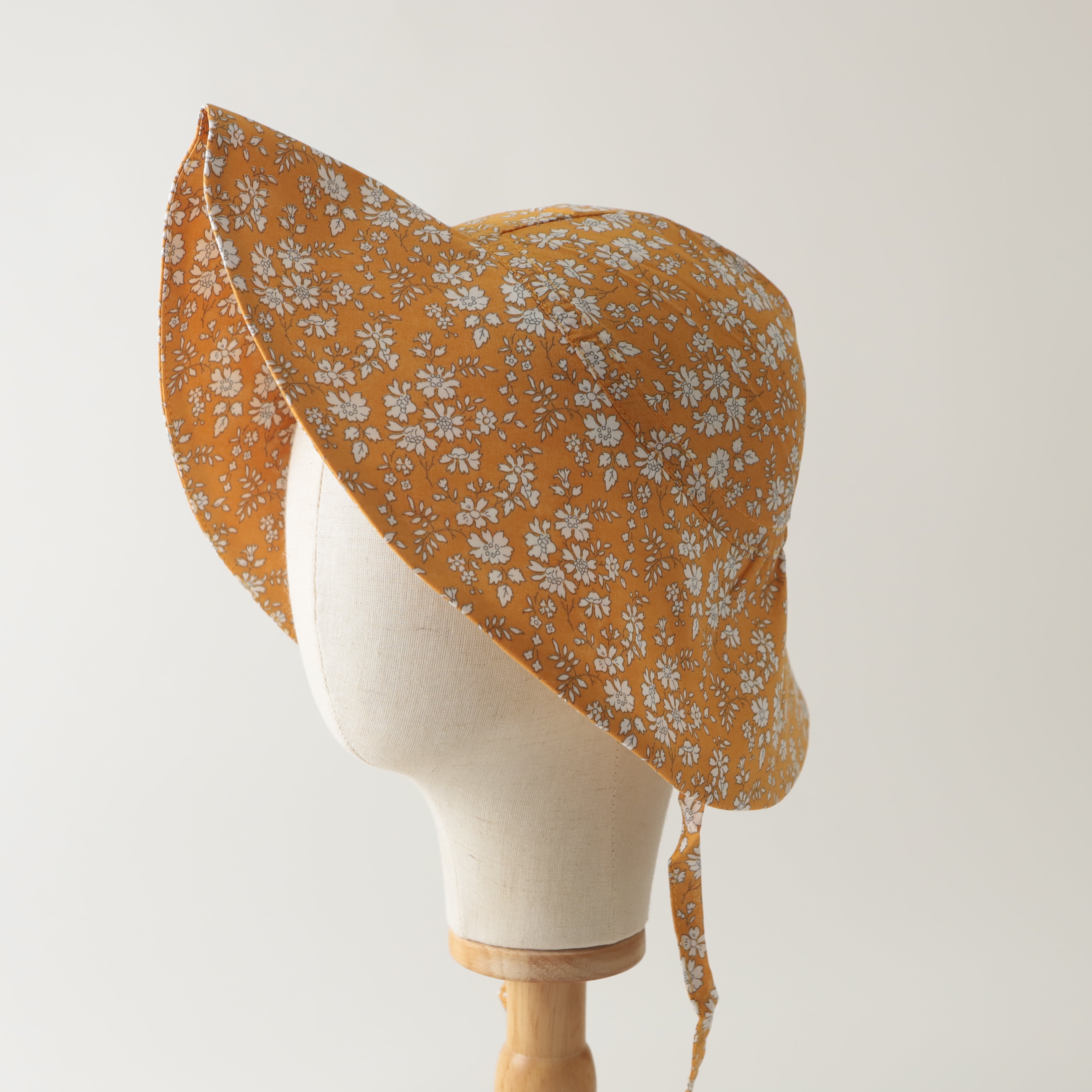 Sun Hats | Brimmed Sun Hats | Golden Floral | La Romi