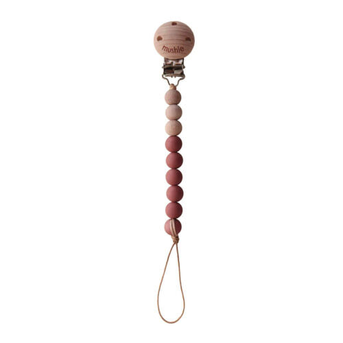 Pacifier Clip | Mushie Cleo Clips | 14 Colours | La Romi
