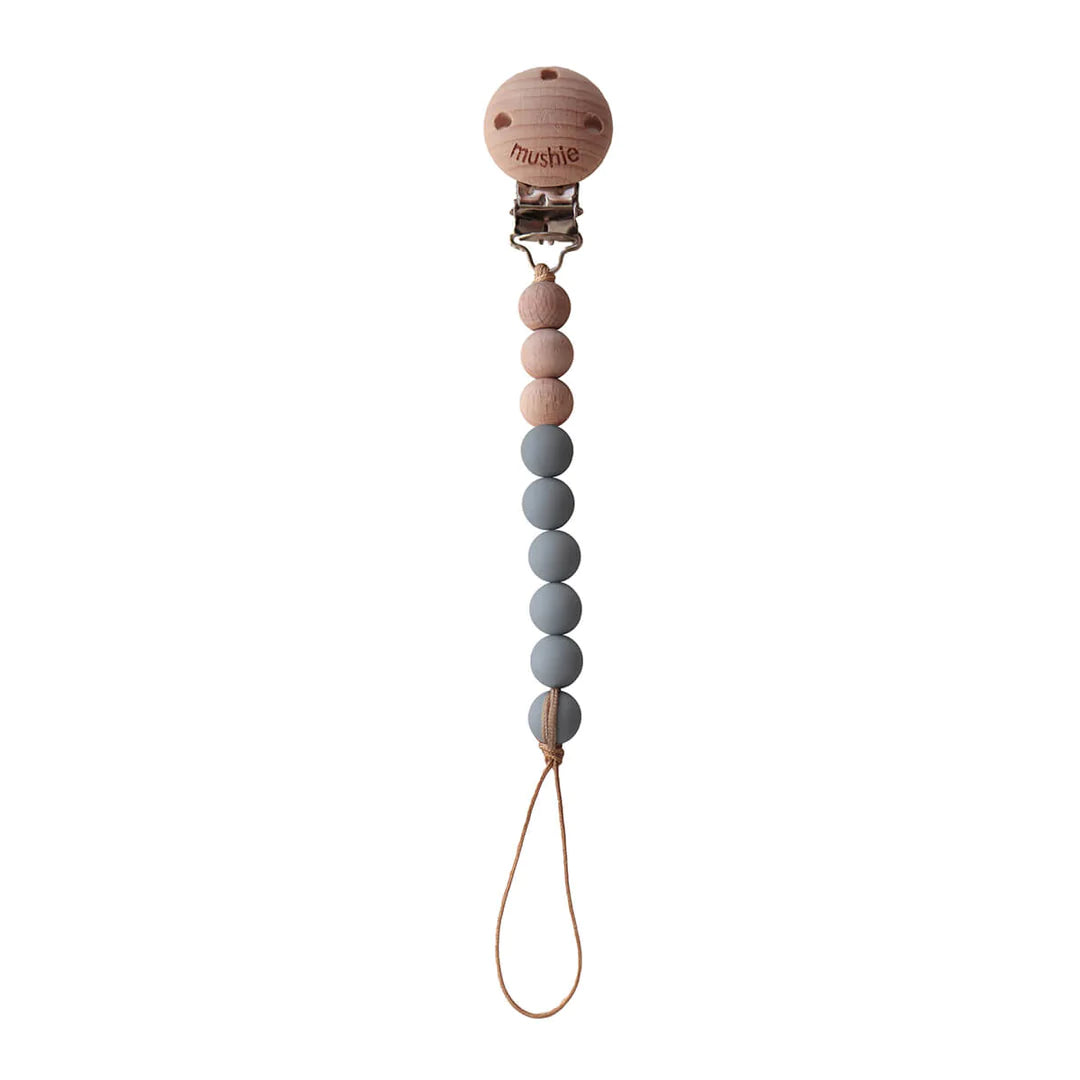 Pacifier Clip | Mushie Cleo Clips | 14 Colours | La Romi