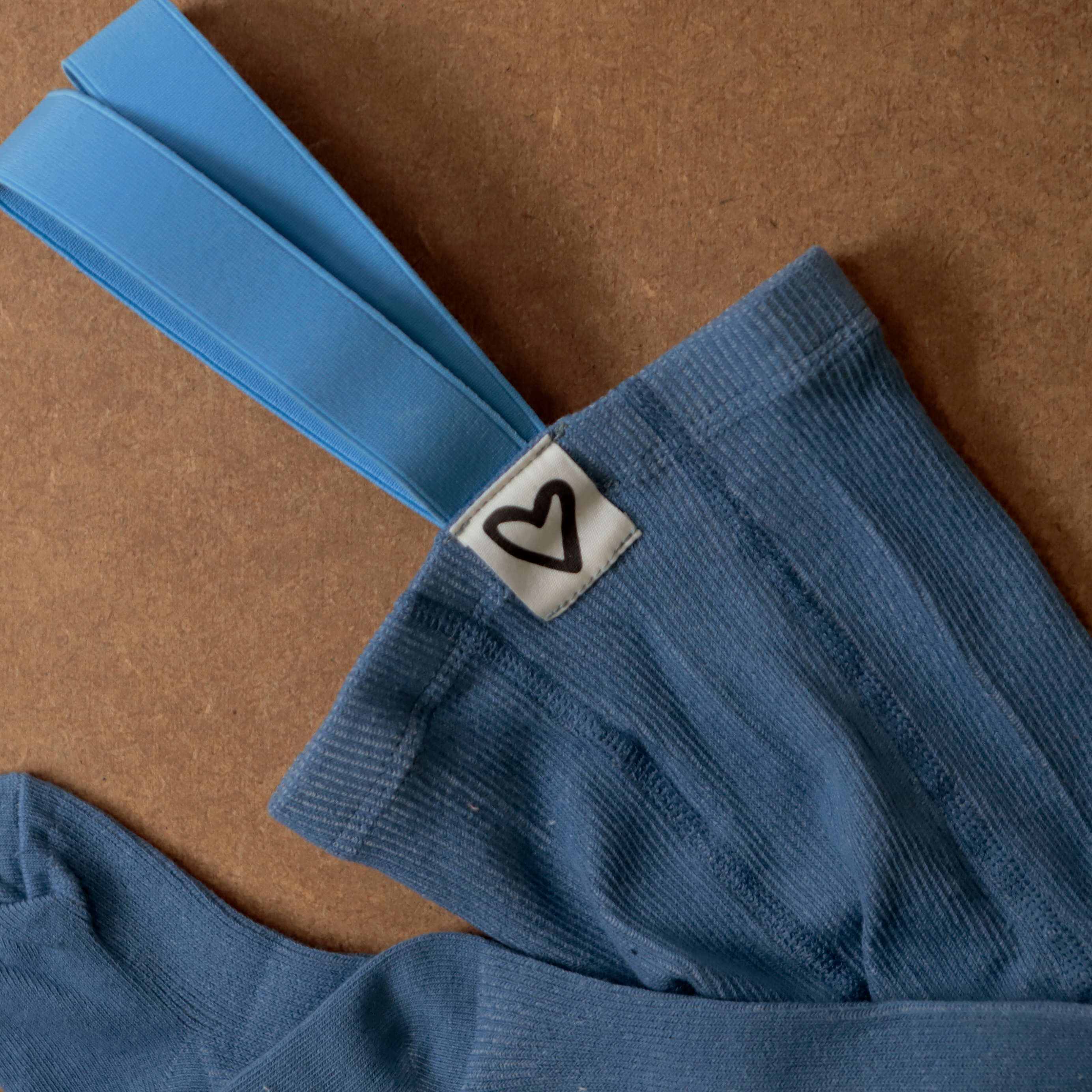 Dungaree Tights | Baby + Toddler Dungaree Tights | Cornflower Blue | La Romi