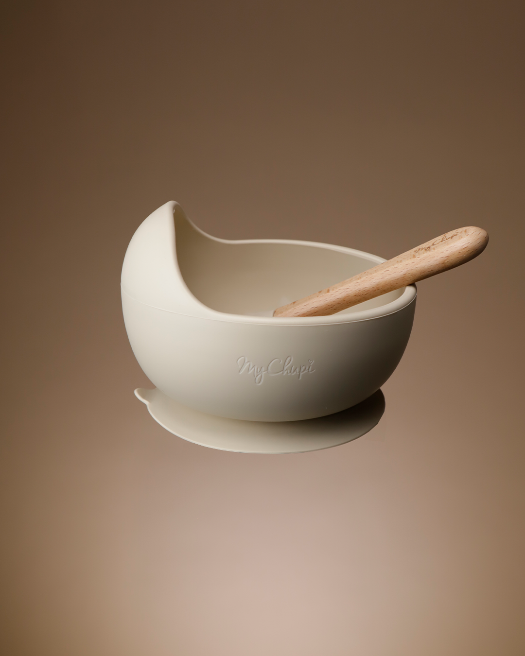 Bowls | My 1st Weaning Bowl + Spoon | Nude | La Romi