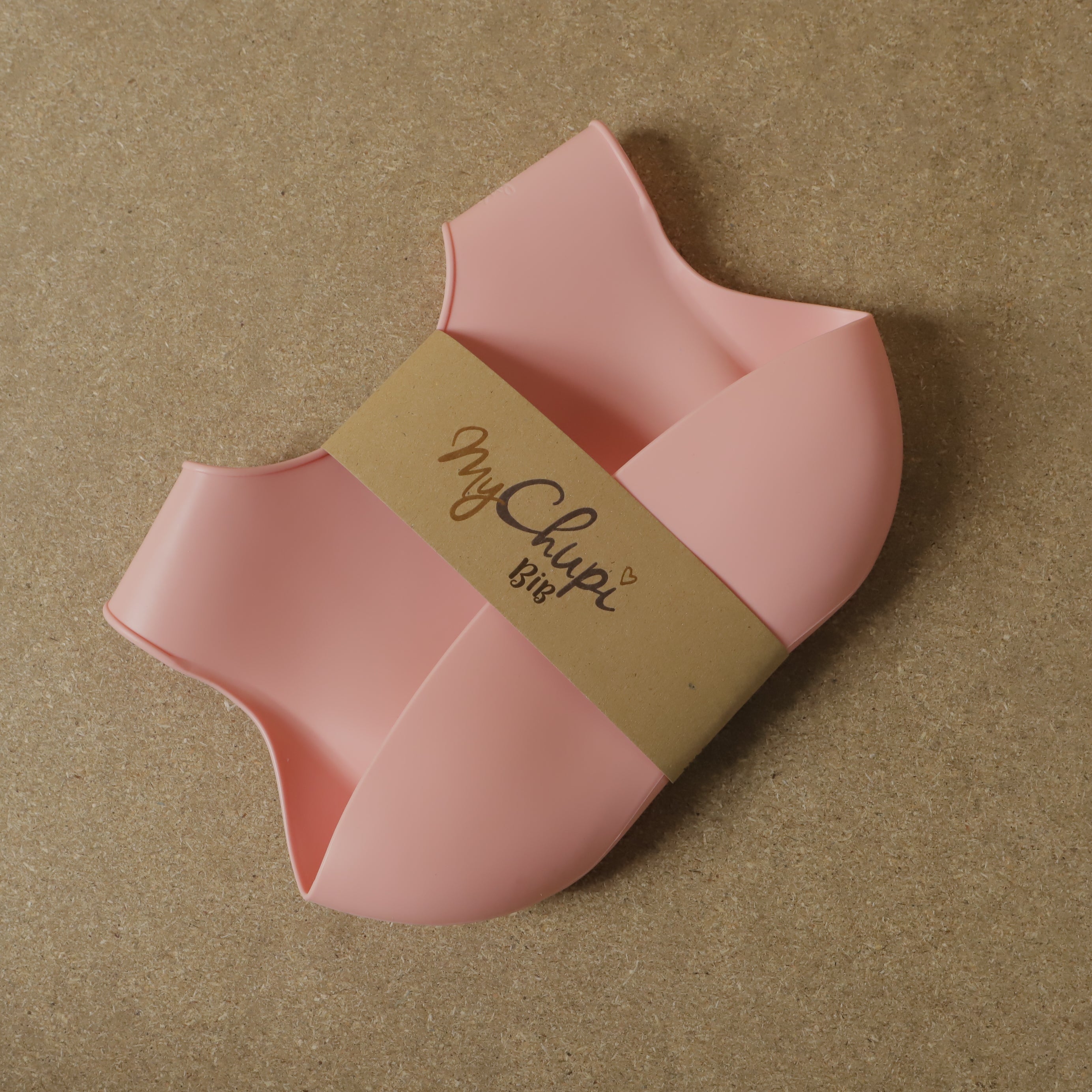 Silicone Bib | Catch-all Silicone Bibs | Baby Pink | La Romi