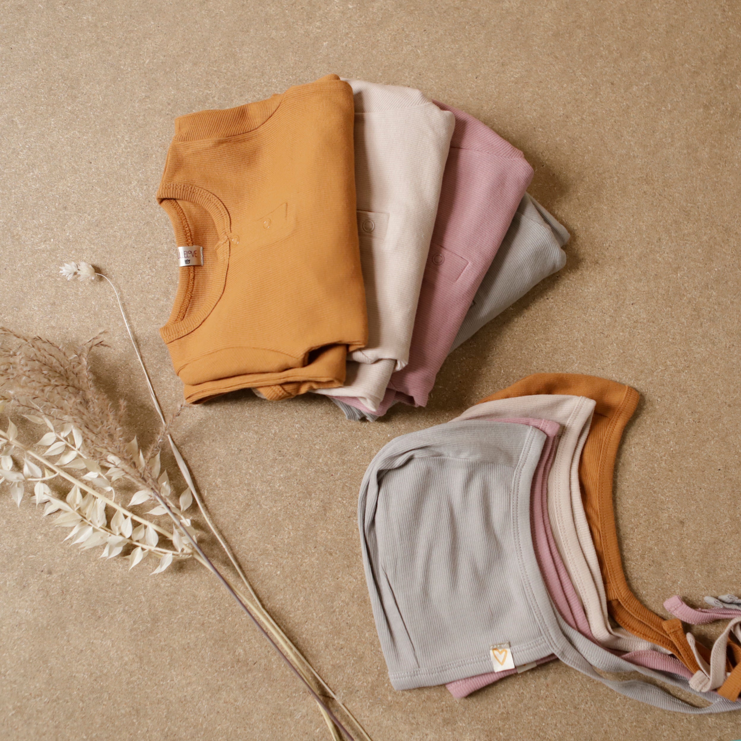 Baby Grows | Baby Sleeping Gown + Bonnet Set | Cloud | La Romi