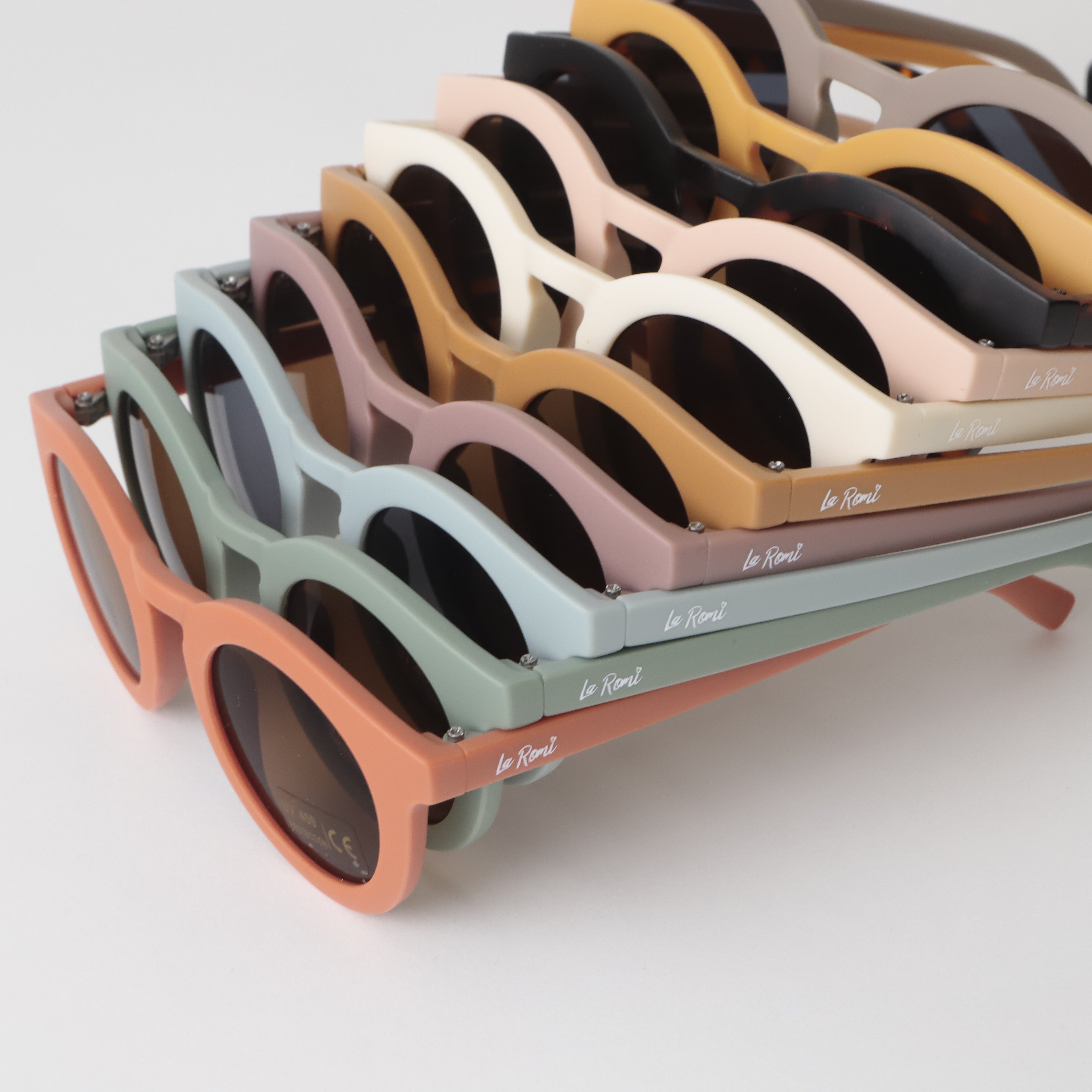 Sunglasses | Kids / Toddler Aviator Sunglasses | Powder | La Romi