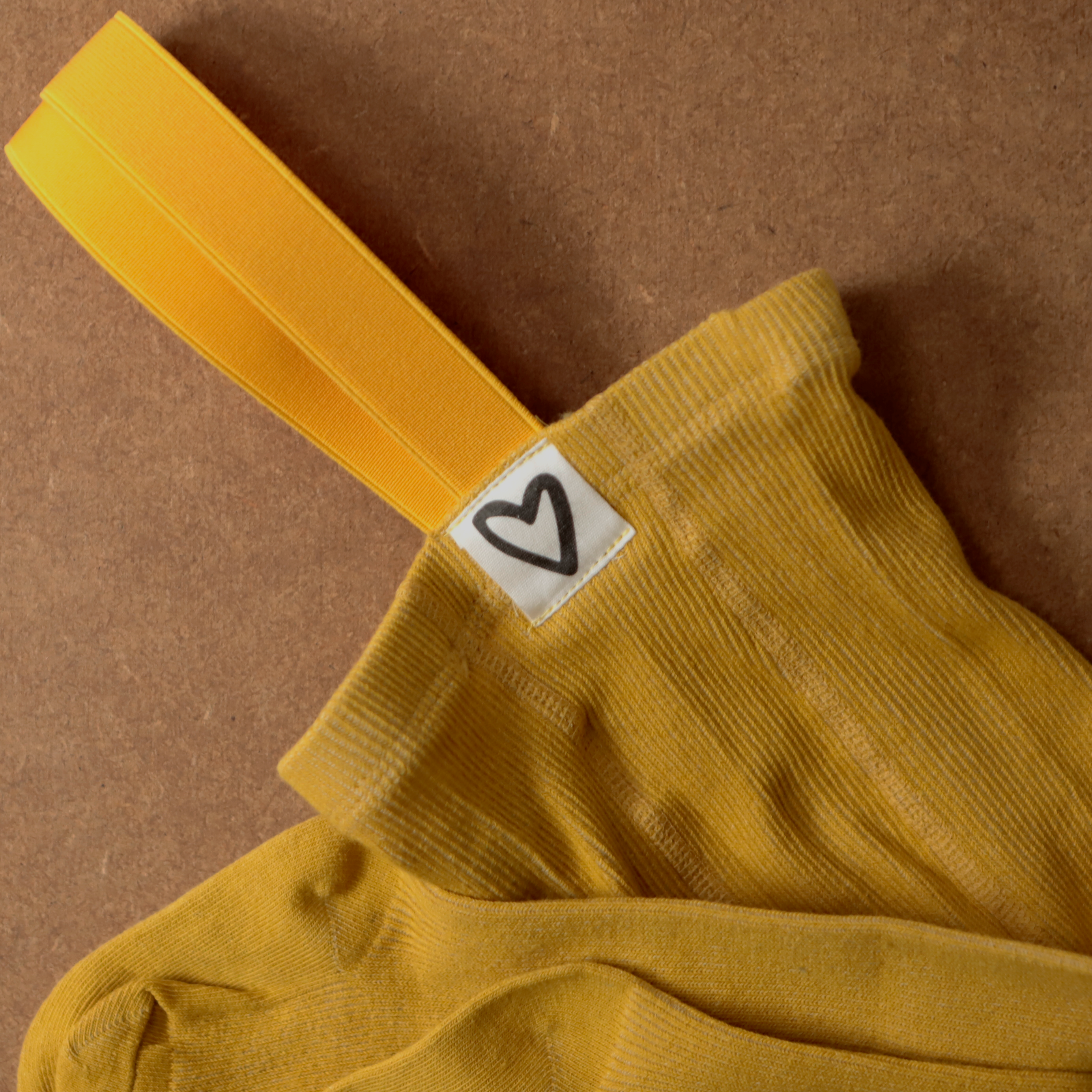 Dungaree Tights | Baby + Toddler Dungaree Tights | Mustard | La Romi