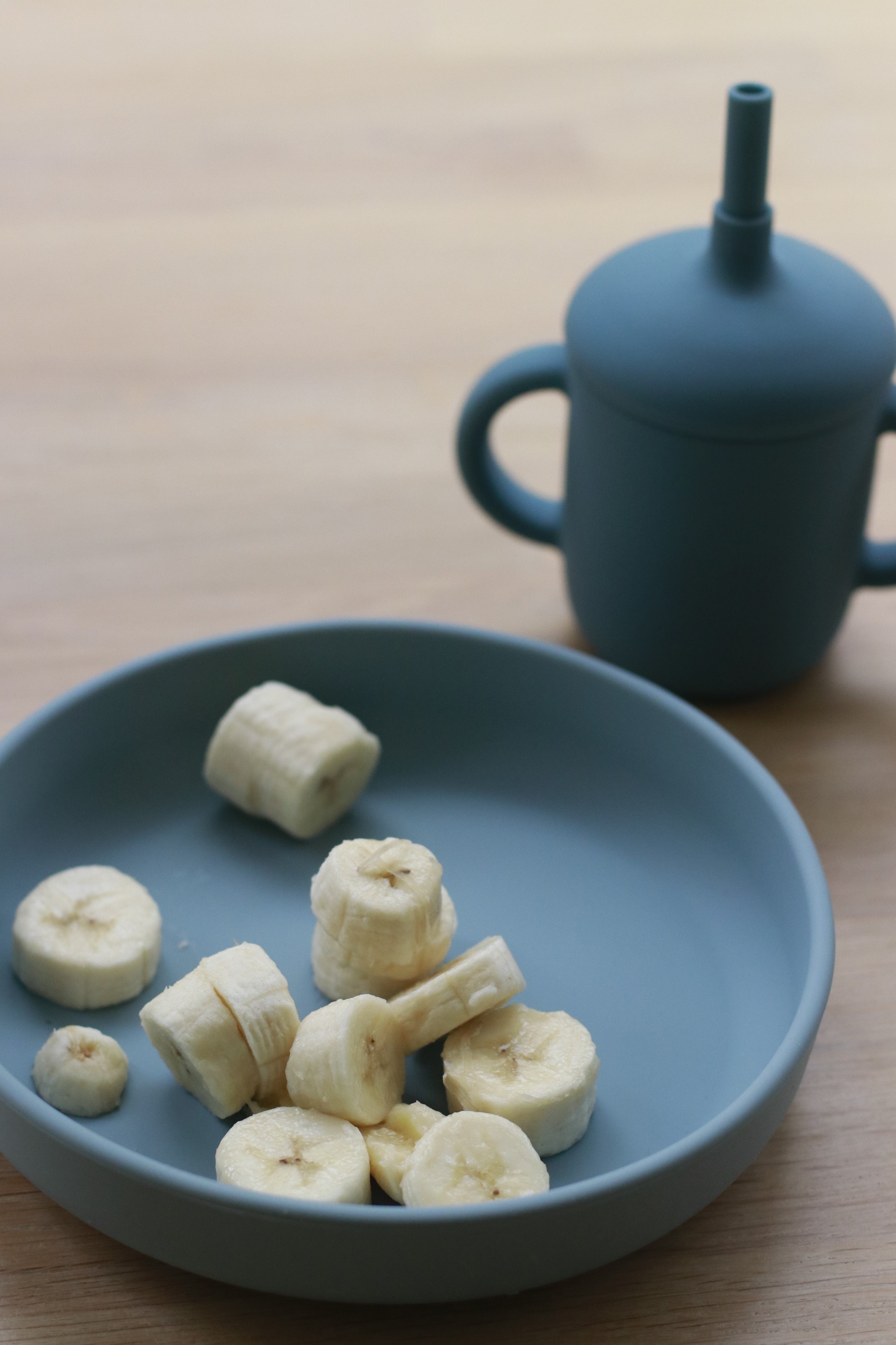 Plates | Round Suction Plate | Caramel | La Romi