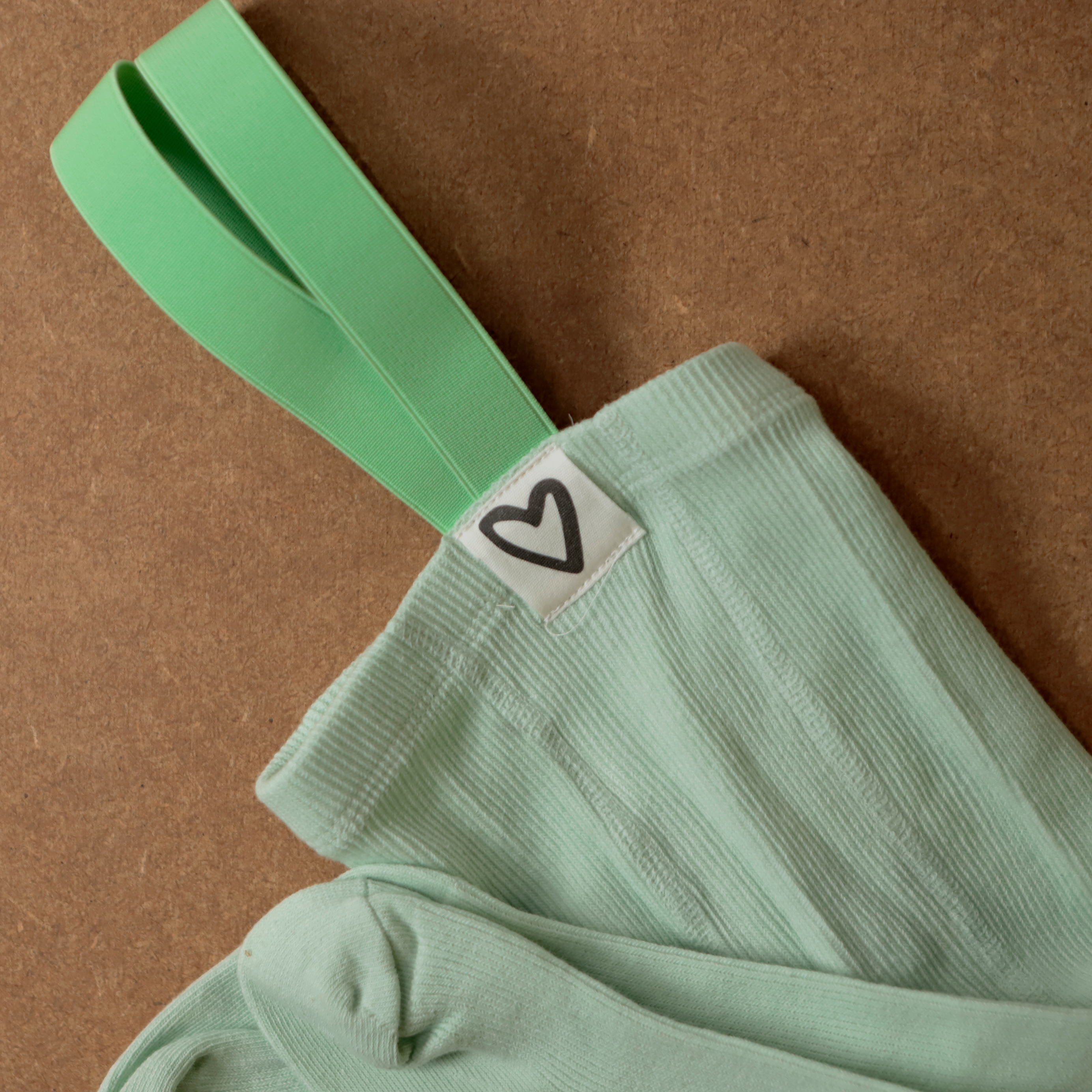 Dungaree Tights | Baby + Toddler Dungaree Tights | Pistachio | La Romi