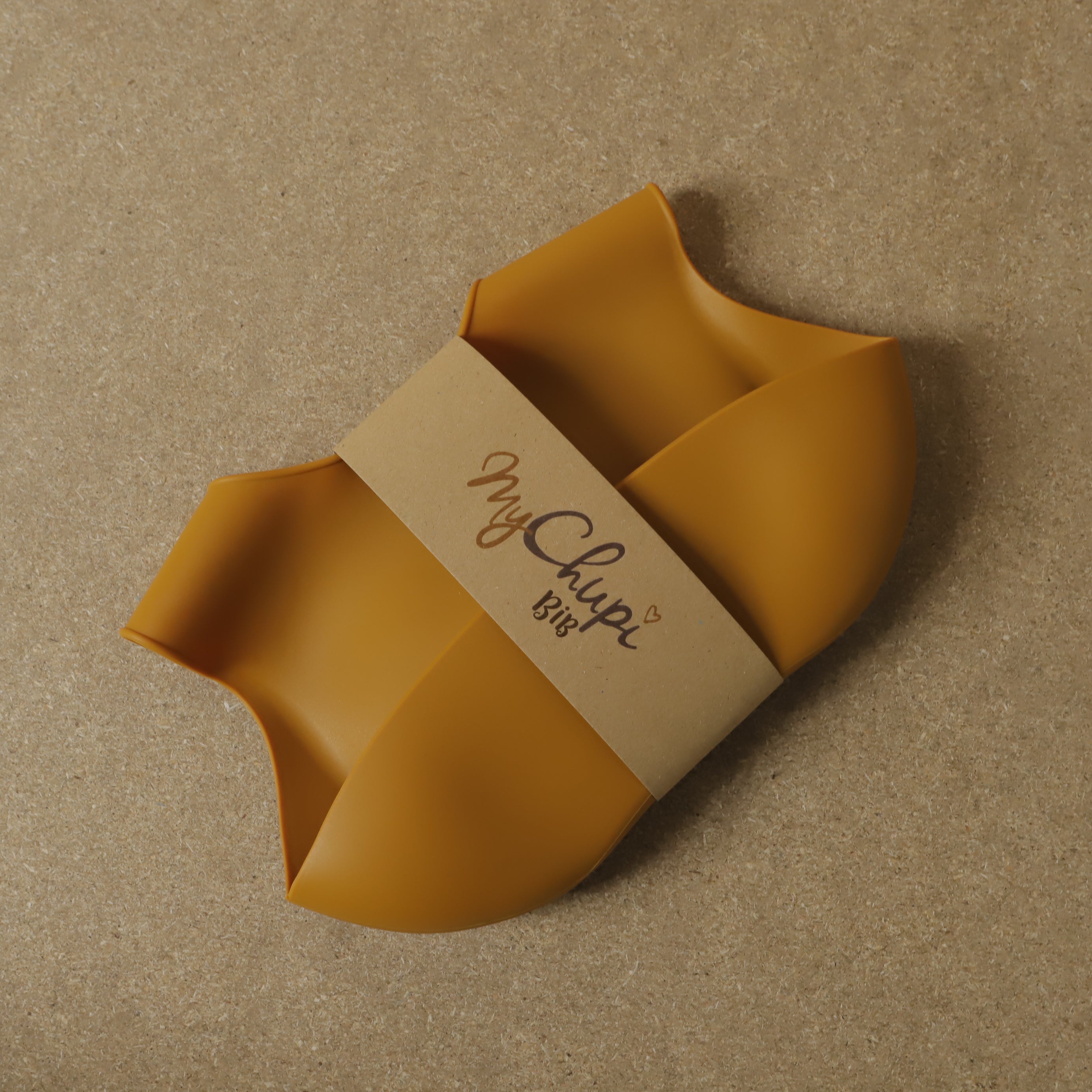 Silicone Bib | Catch-all Silicone Bibs | Pumpkin | La Romi