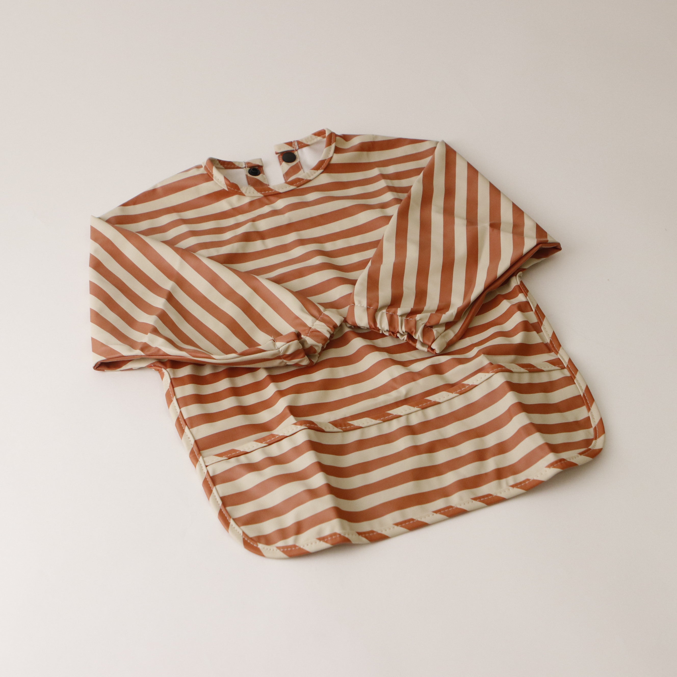 Cover All Bibs | Catch All Cape Bibs | Retro Stripes | La Romi