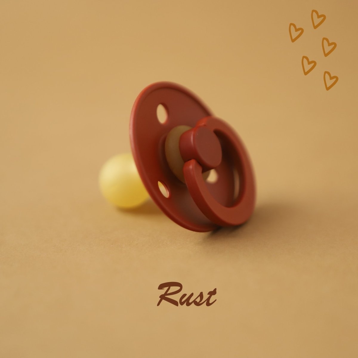 Pacifiers | BIBS Size 2 | Rust | La Romi