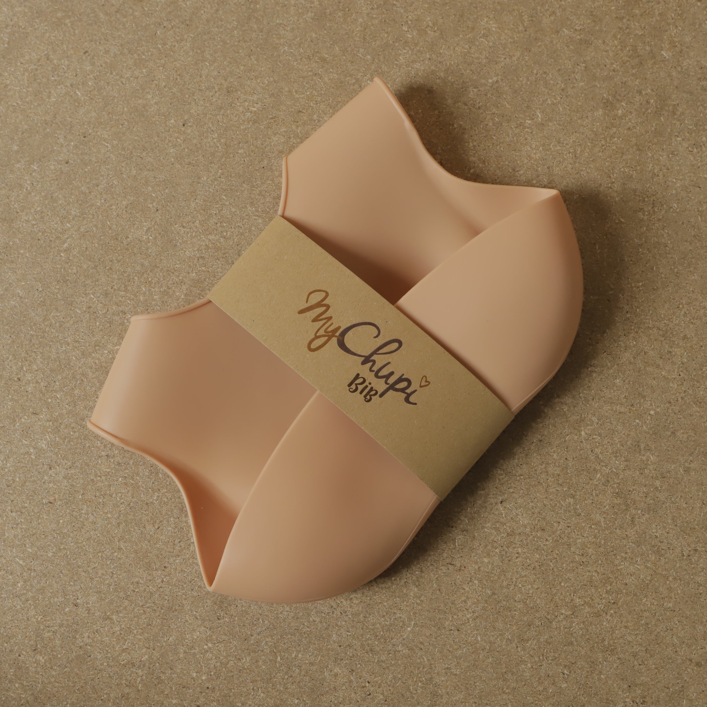 Silicone Bib | Catch-all Silicone Bibs | Light Blush | La Romi