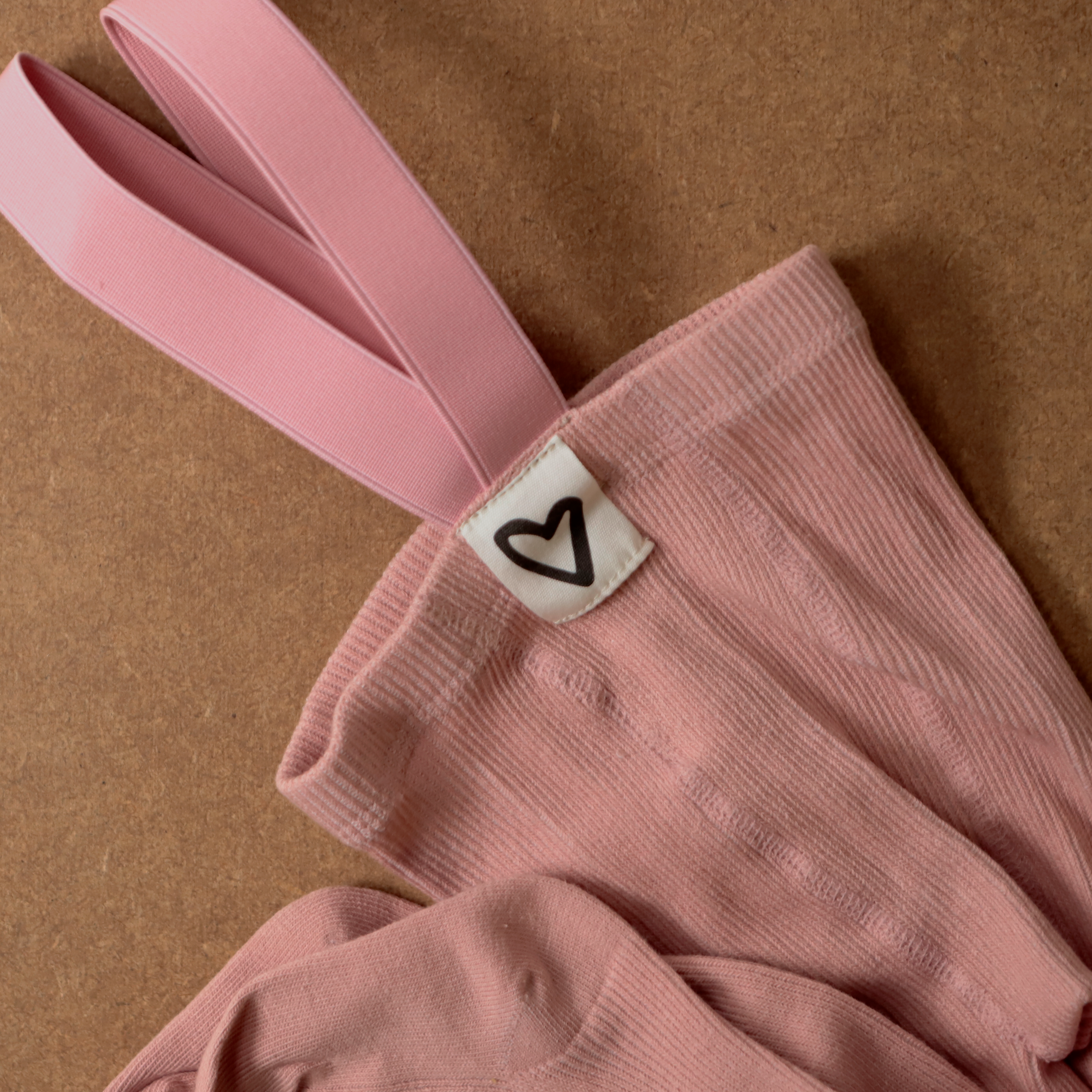 Dungaree Tights | Baby + Toddler Dungaree Tights | Pink Lemonade | La Romi