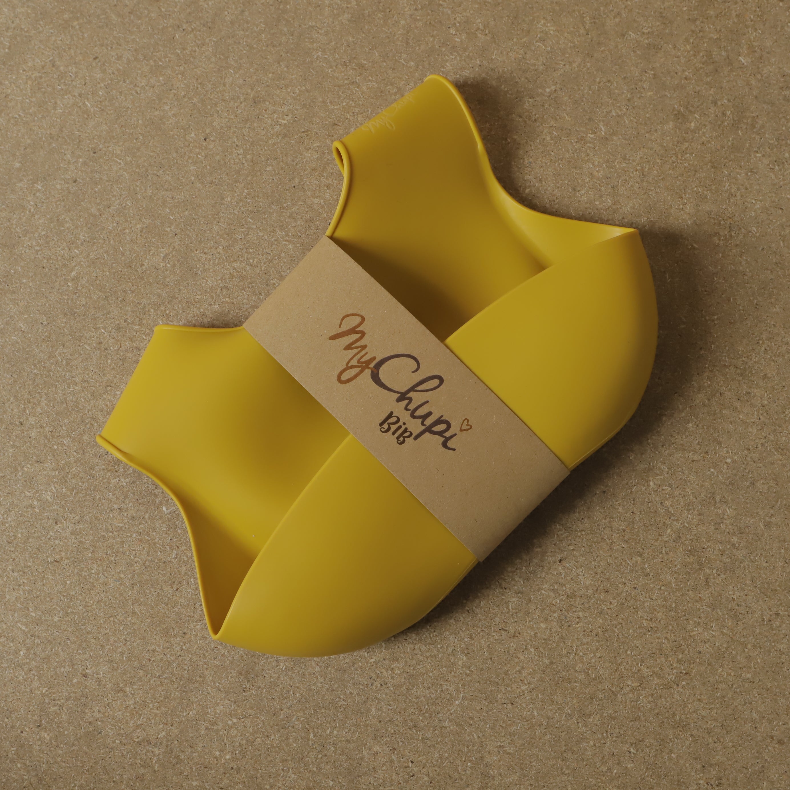 Silicone Bib | Catch-all Silicone Bibs | Mustard | La Romi