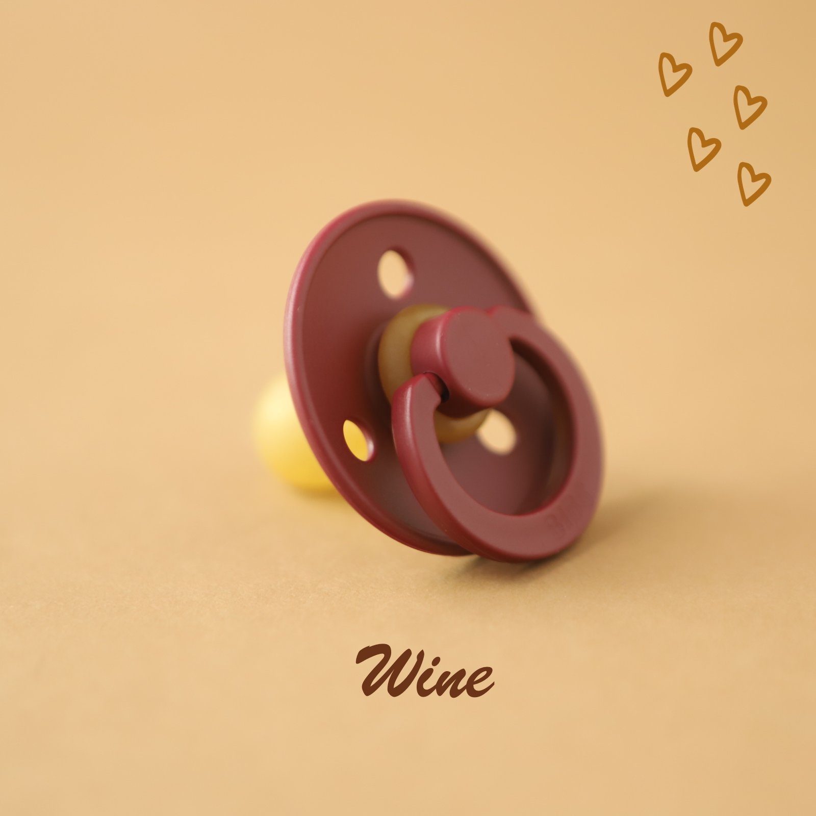 Pacifiers | BIBS Size 1 | Wine | La Romi