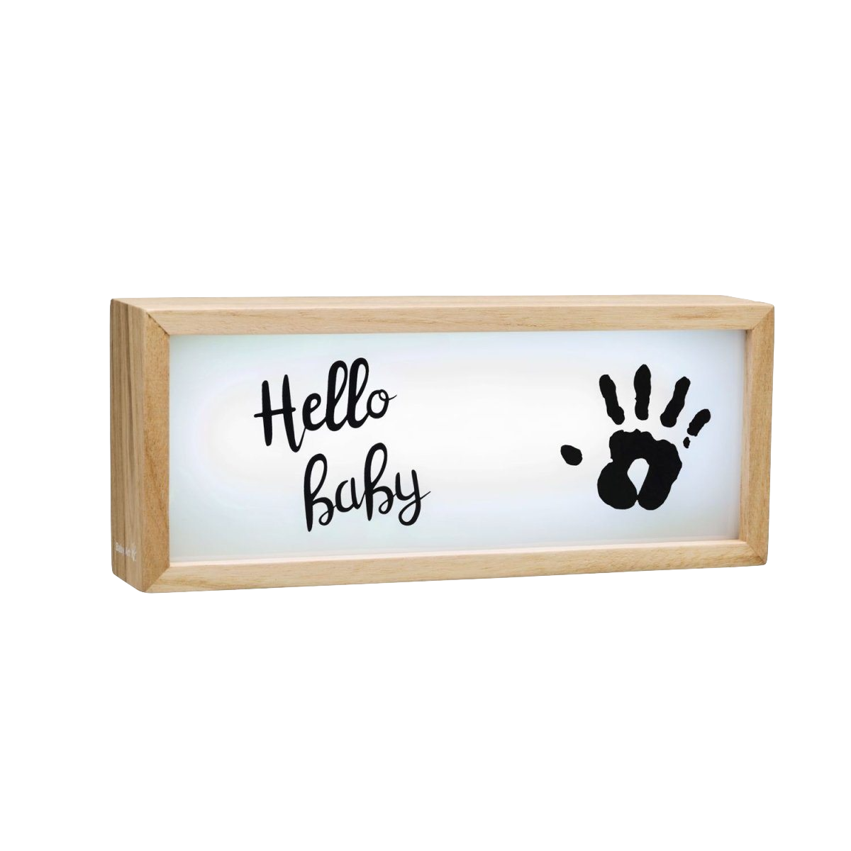 Baby Shower Gifts | Baby Art - Wooden Collection Lightbox with Imprint | La Romi