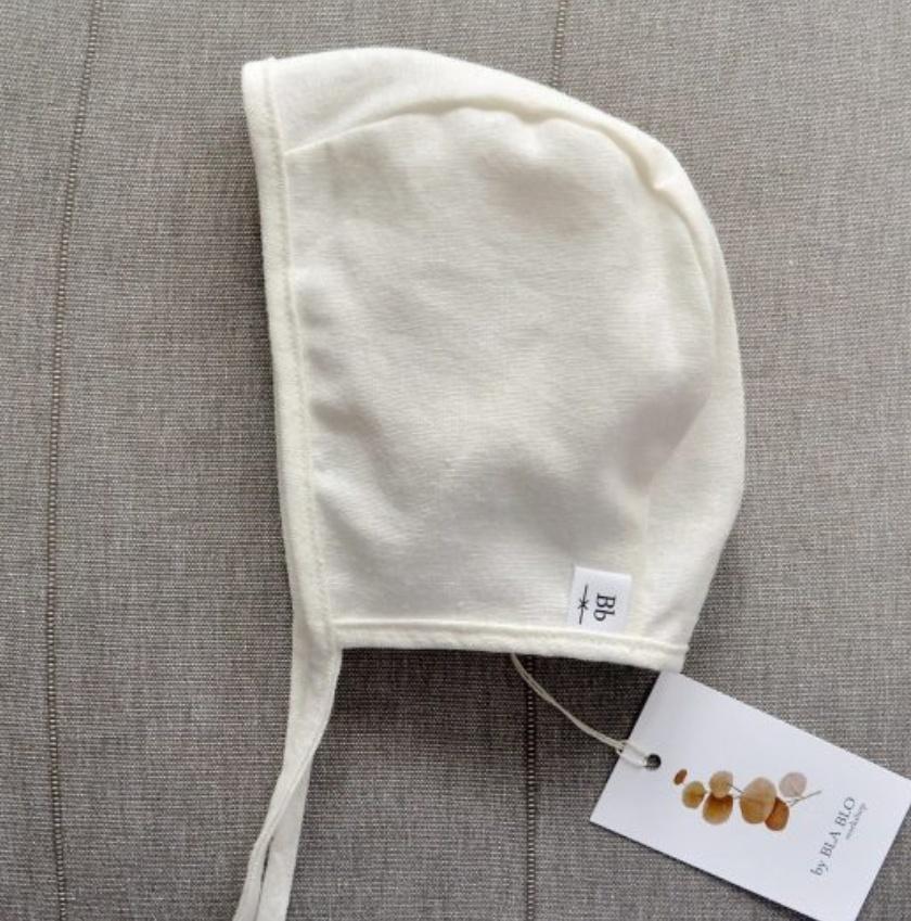 Baby Bonnet | Bunny Ear Baby Bonnets | Ecru White | La Romi