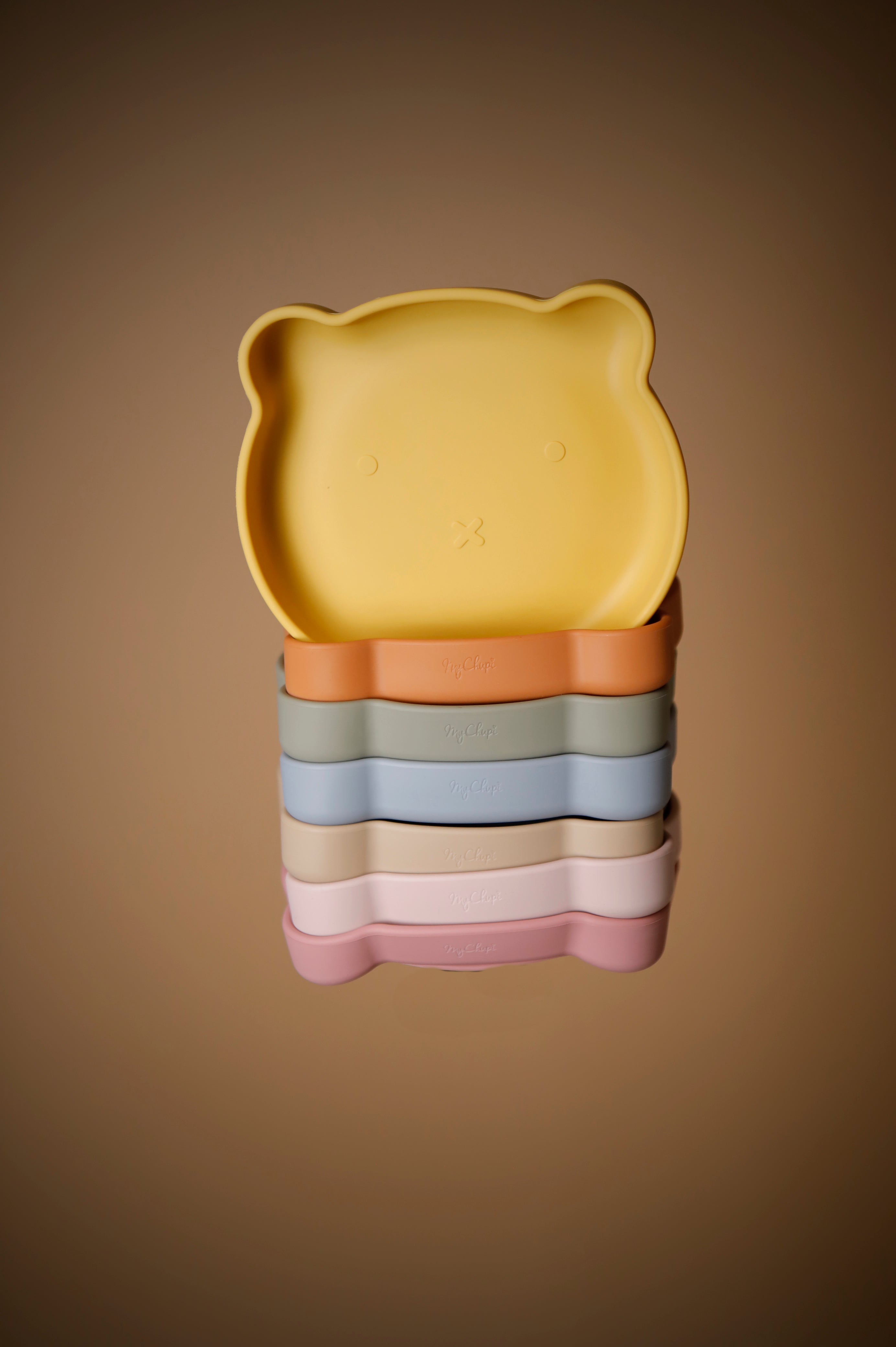 Plates | Bear Suction Plates | Petal | La Romi