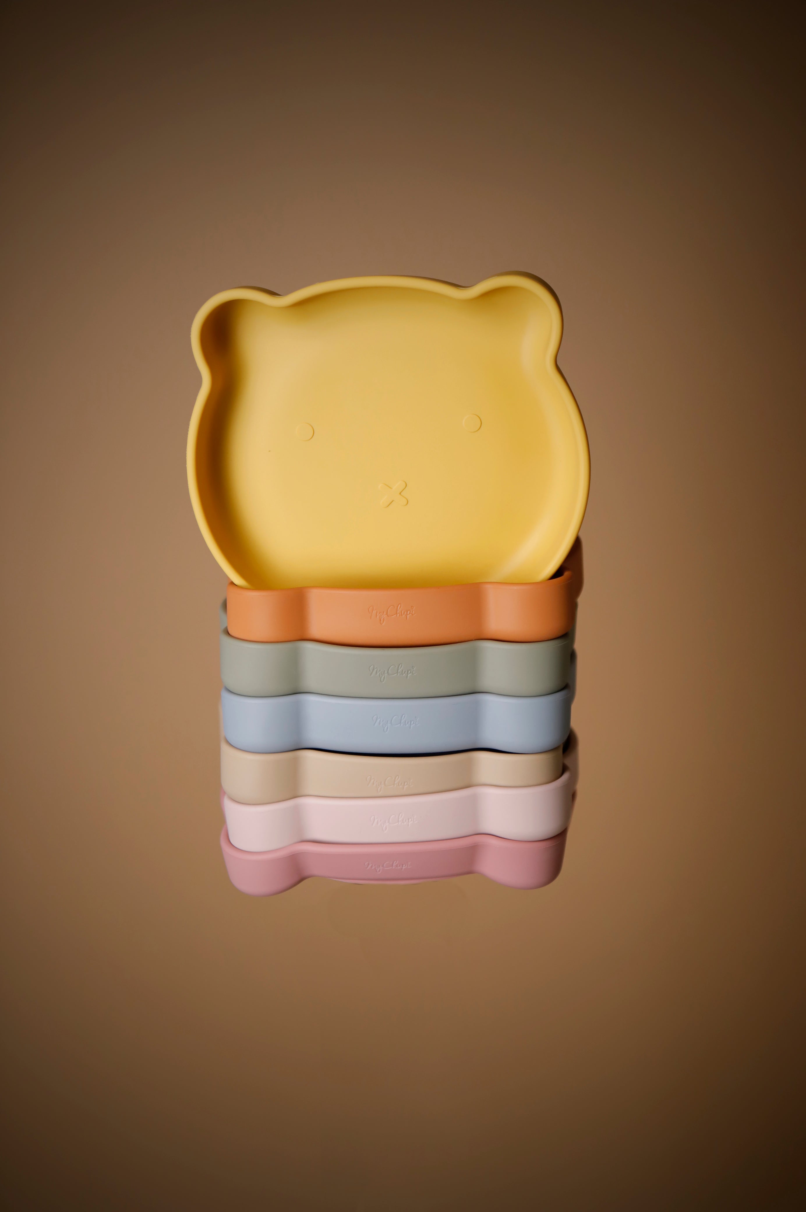 Plates | Bear Suction Plates | Petal | La Romi