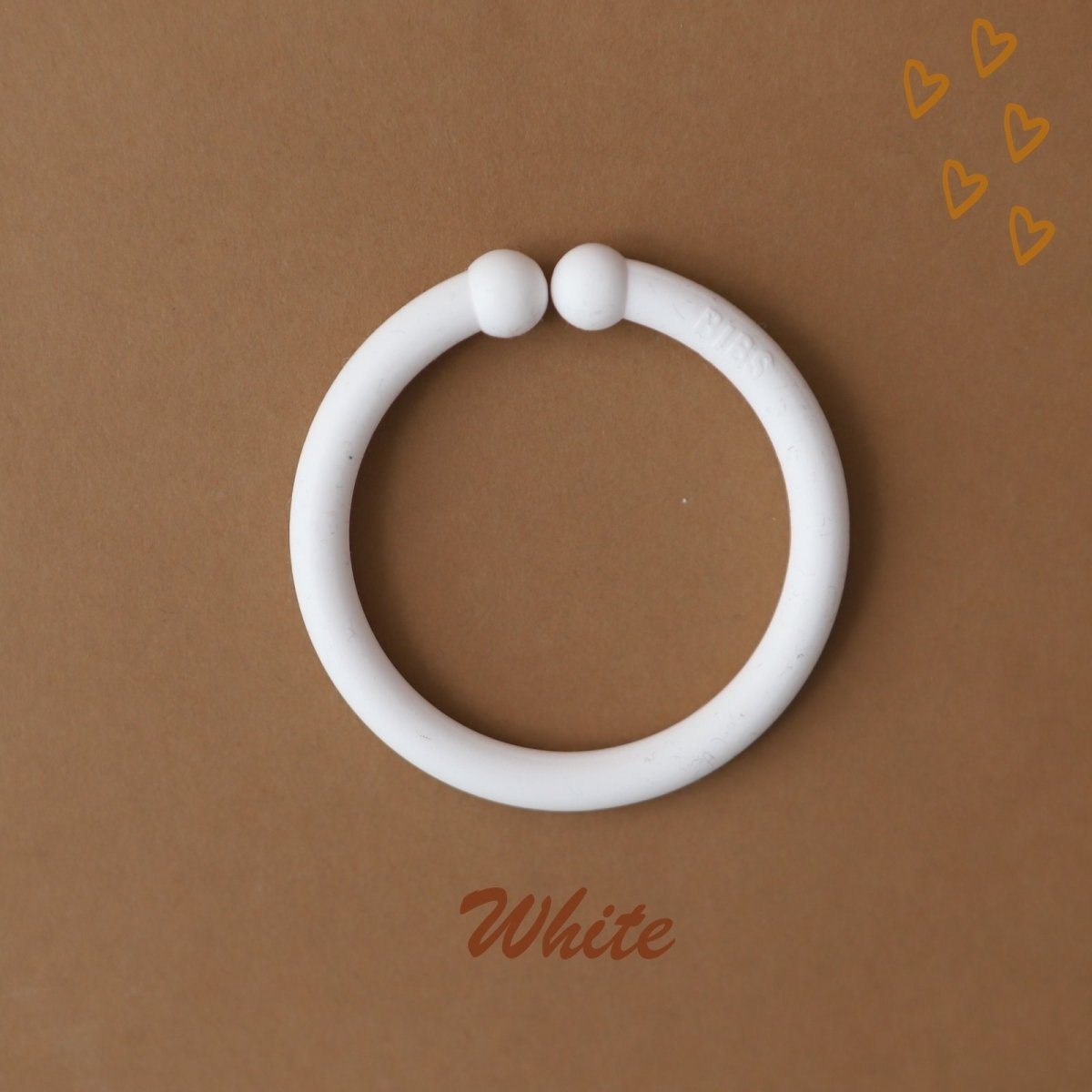 Loops | BIBS Loops | White | La Romi