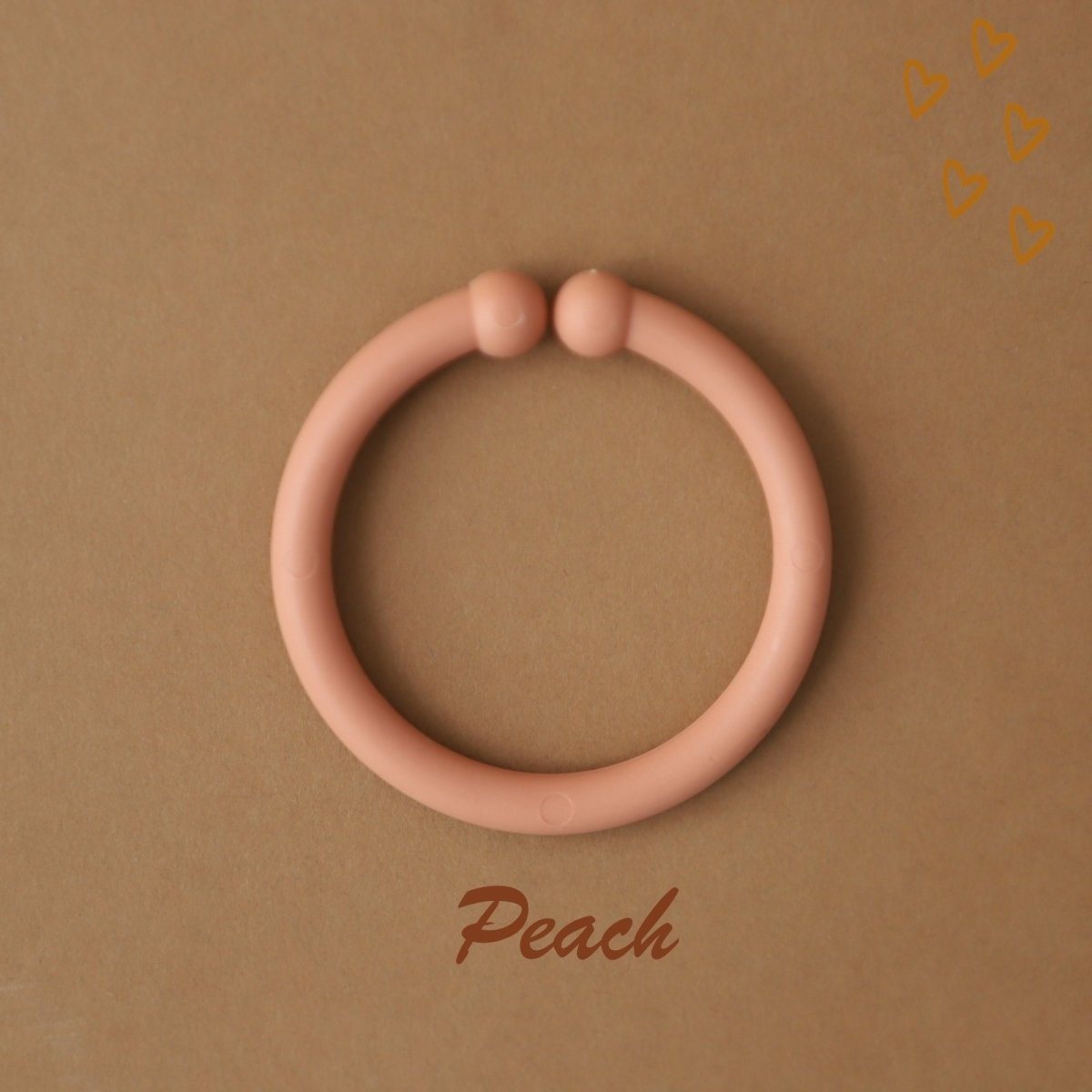 Loops | BIBS Loops | Peach | La Romi