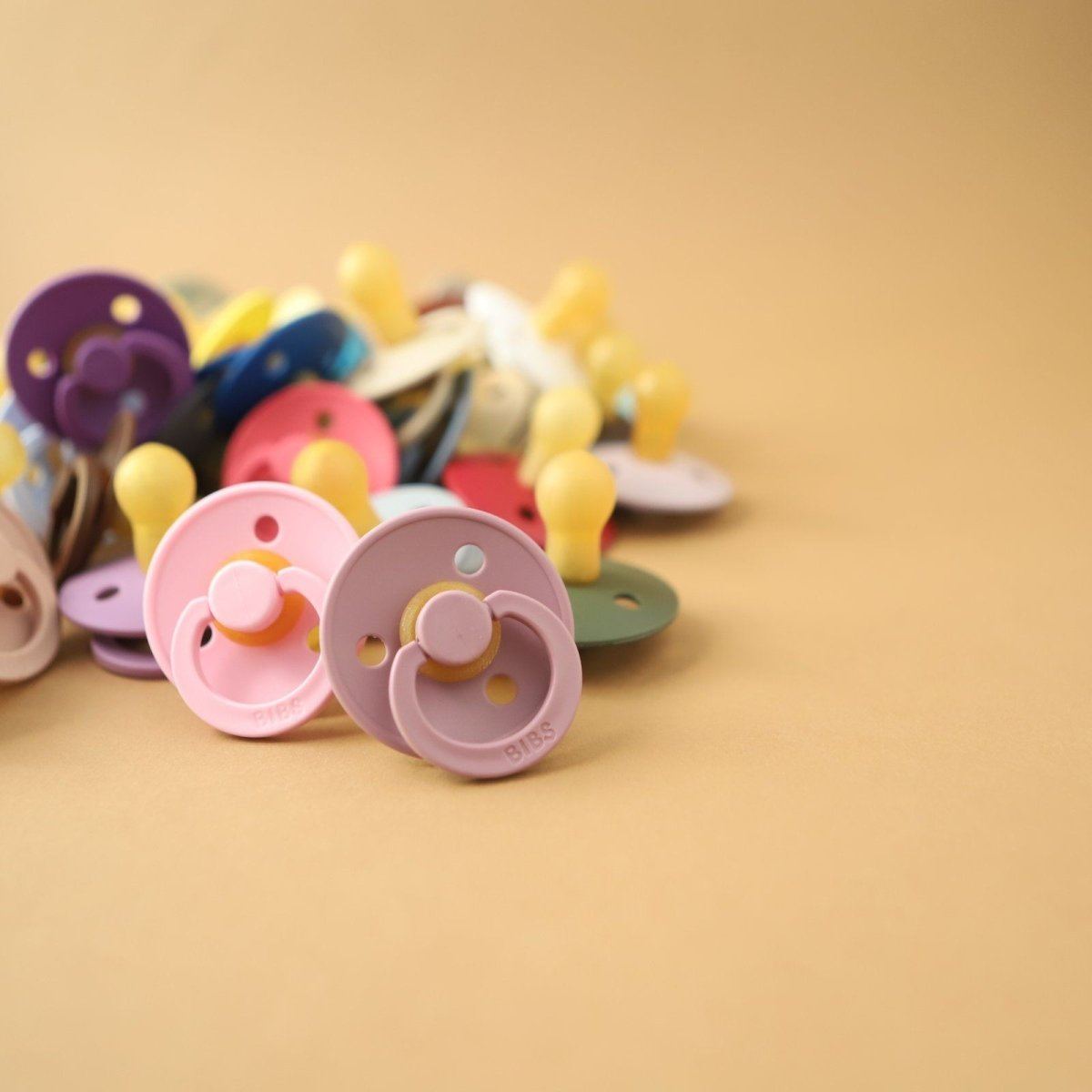 Pacifiers | BIBS Size 1 | Purple | La Romi