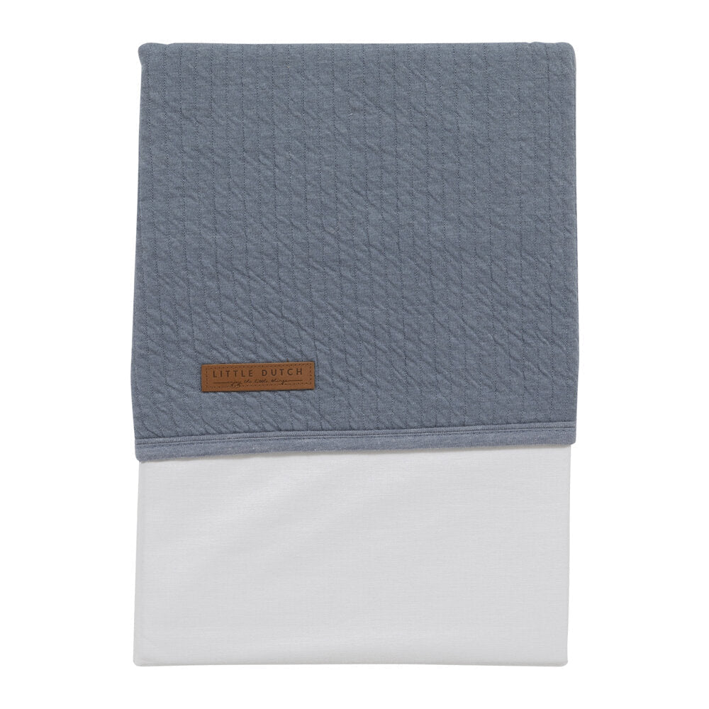 Cot Sheets | Little Dutch Crib Sheets | Pure Blue | La Romi