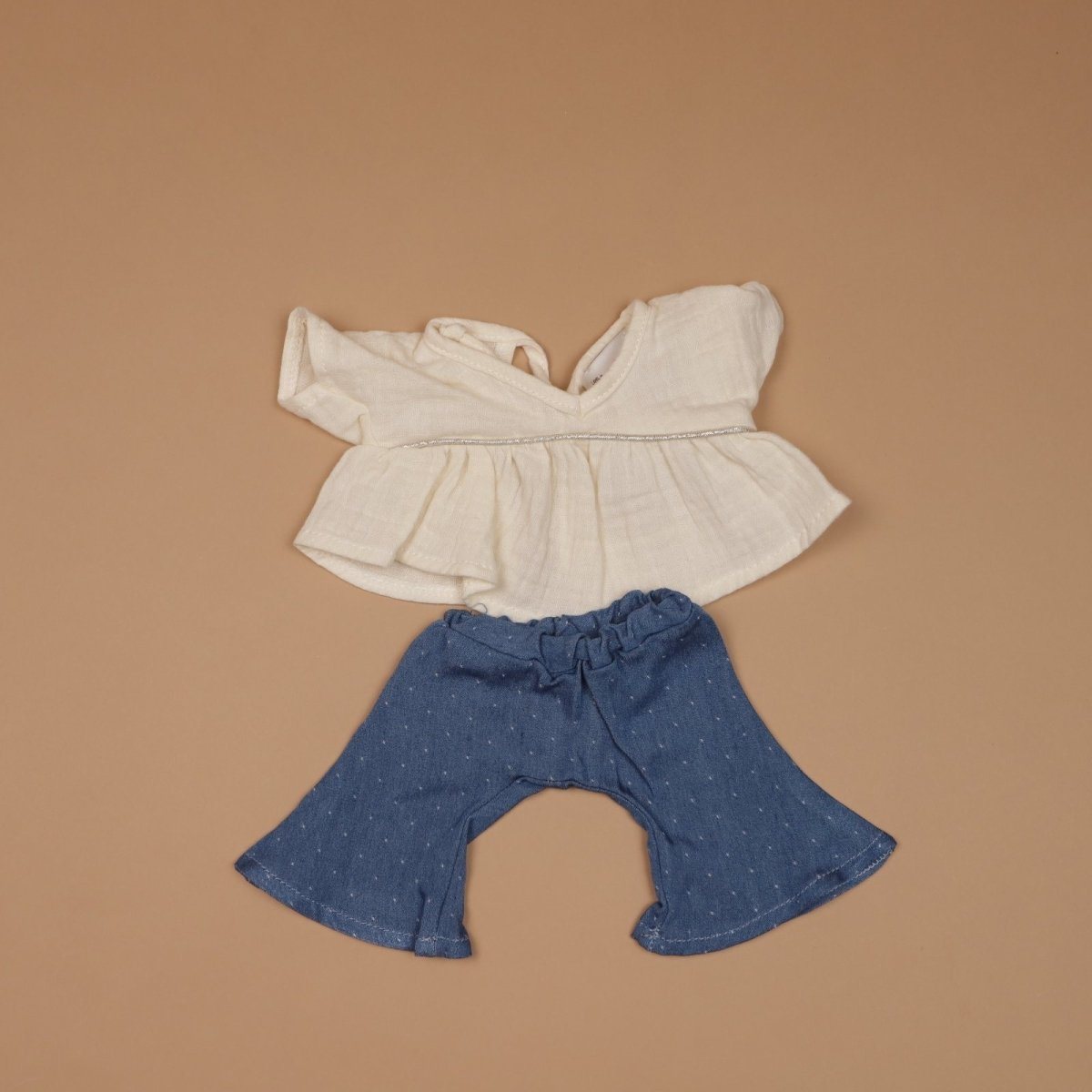 Doll | ENSEMBLE DAISY IN ECRU FOR DOLLS | La Romi