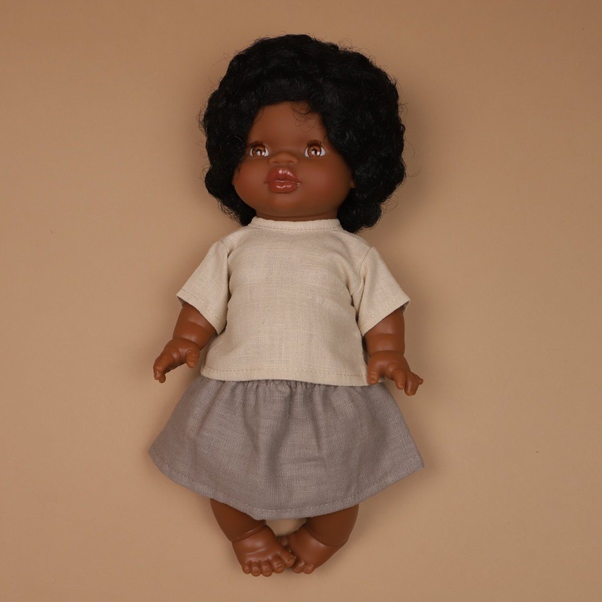 Doll | ENSEMBLE REJANE BEIGE/TAUPE FOR DOLLS | La Romi