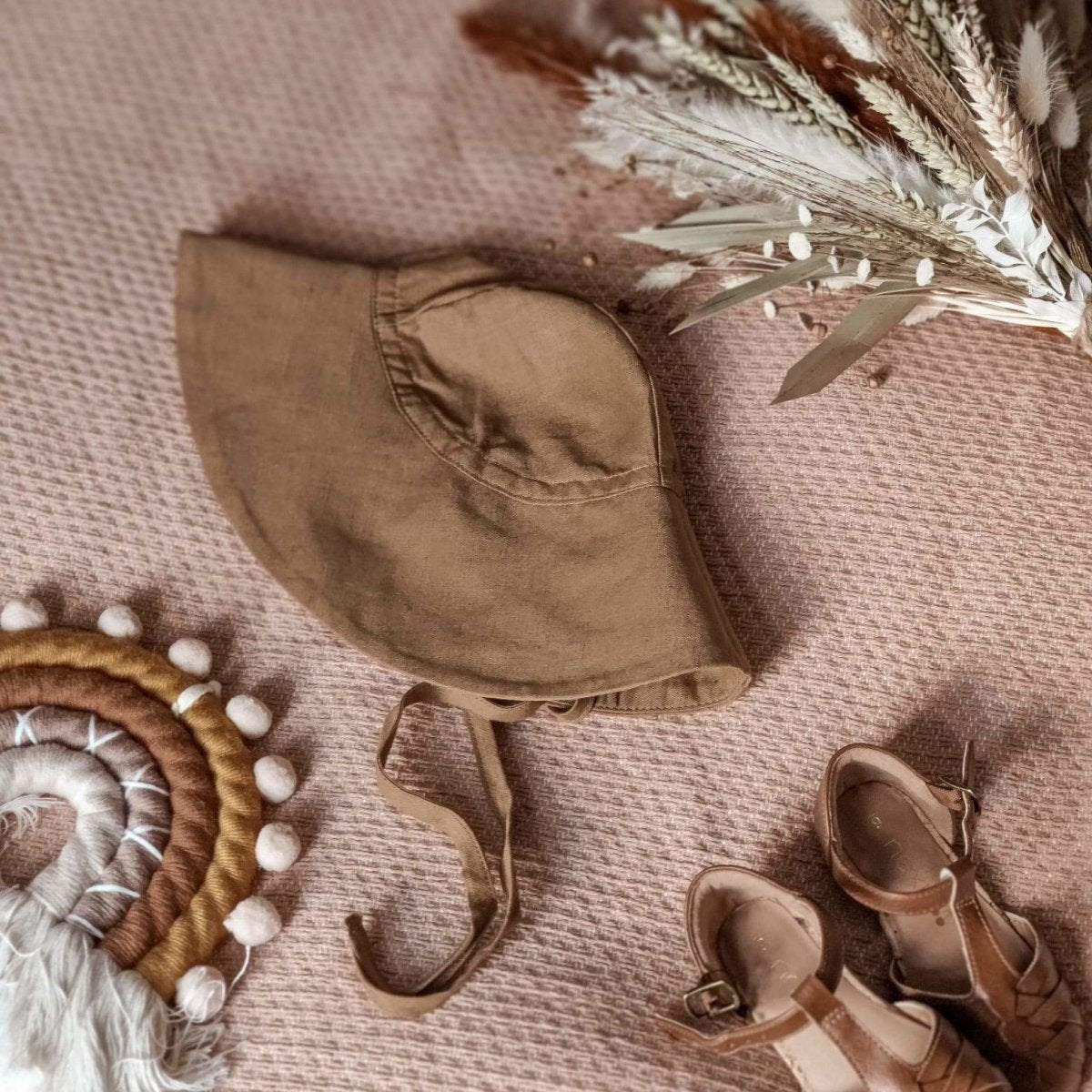 Sun Hats | Brimmed Sun Hats | Latte | La Romi