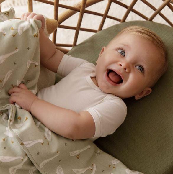 Cot Sheets | Little Dutch Crib Sheets | Pure Blue | La Romi