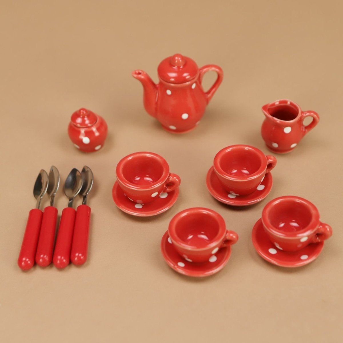 Doll | MINI PORCELAIN TEA SET FOR DOLLS | PAOLA REINA & MINIKANE | La Romi