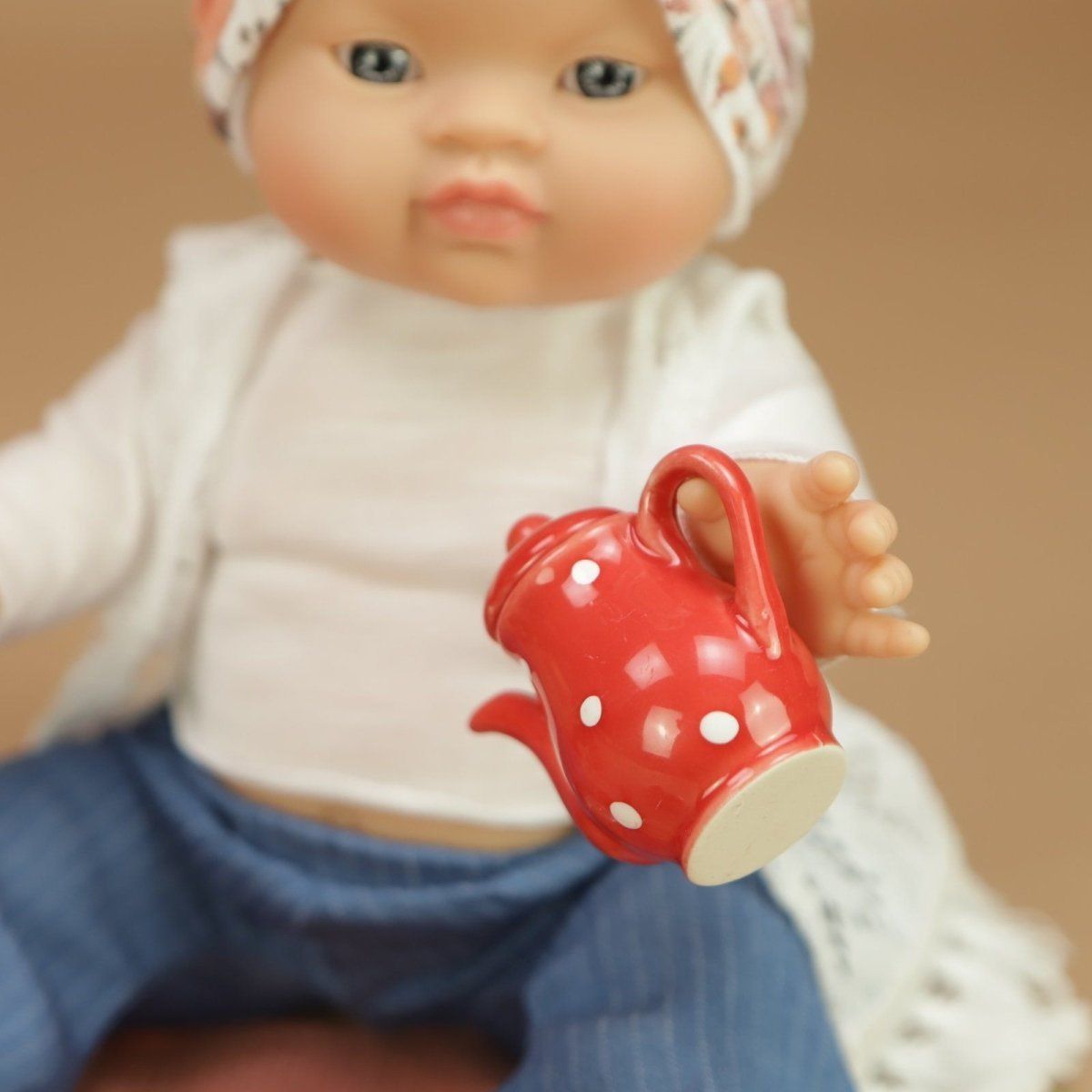 Doll | MINI PORCELAIN TEA SET FOR DOLLS | PAOLA REINA & MINIKANE | La Romi