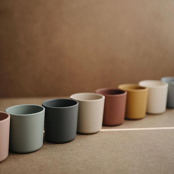 Open Cup | Mushie Cup | Sets of 2 | Mustard | La Romi