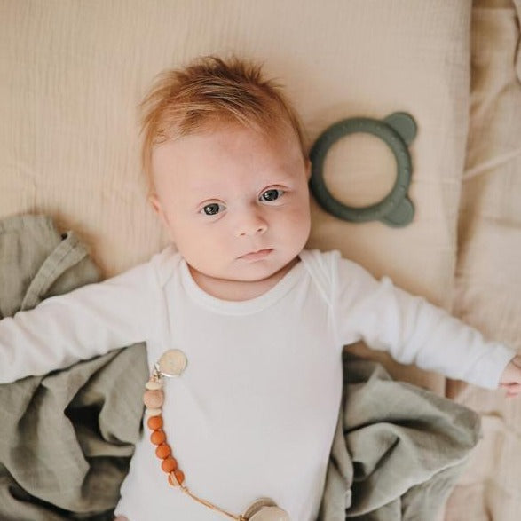 Crib Sheets | Mushie Muslin Crib Sheets | Natural | La Romi