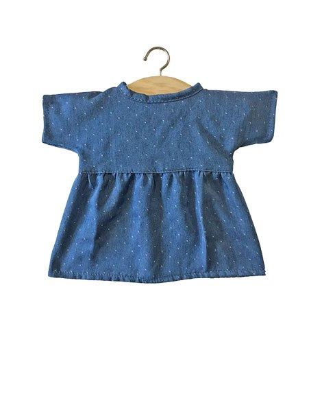 Doll | ROBE FAUSTINE IN DENIM FOR DOLLS | La Romi