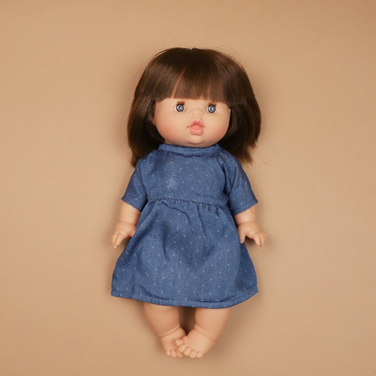 Doll | ROBE FAUSTINE IN DENIM FOR DOLLS | La Romi