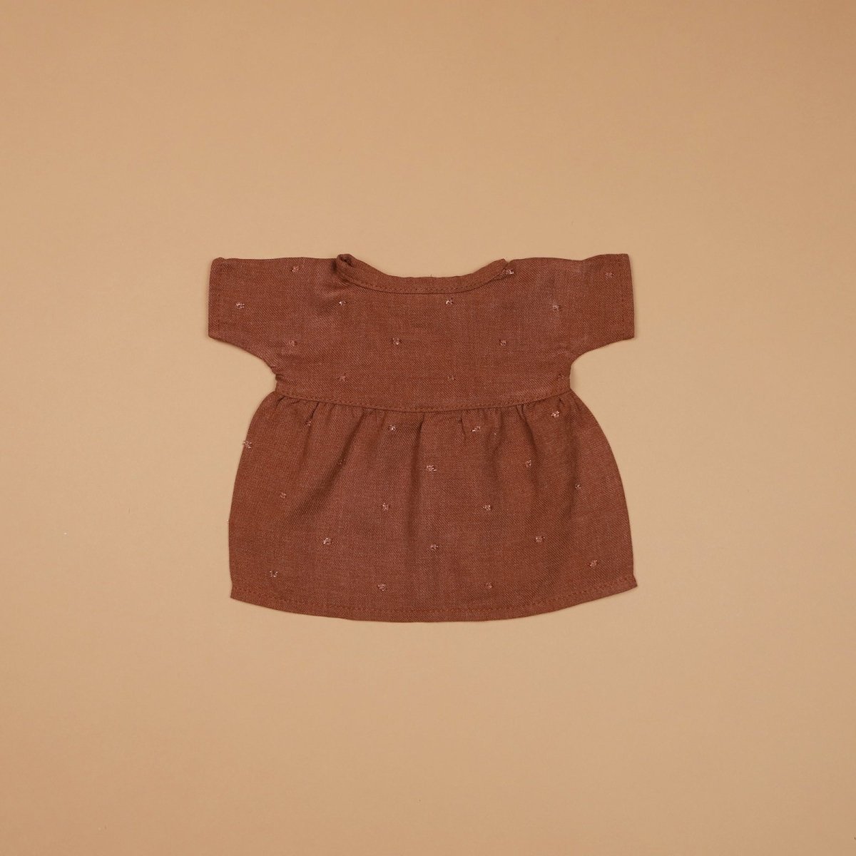 Doll | ROBE FAUSTINE IN MARRON FOR DOLLS | La Romi