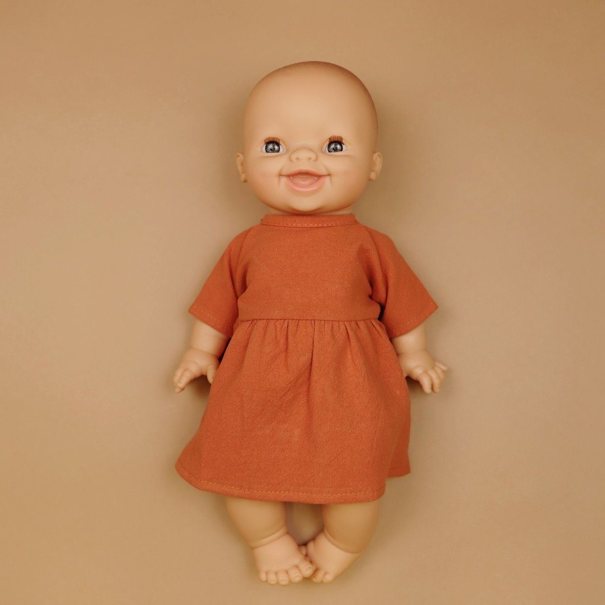 Doll | ROBE FAUSTINE IN SIENNE FOR DOLLS | La Romi