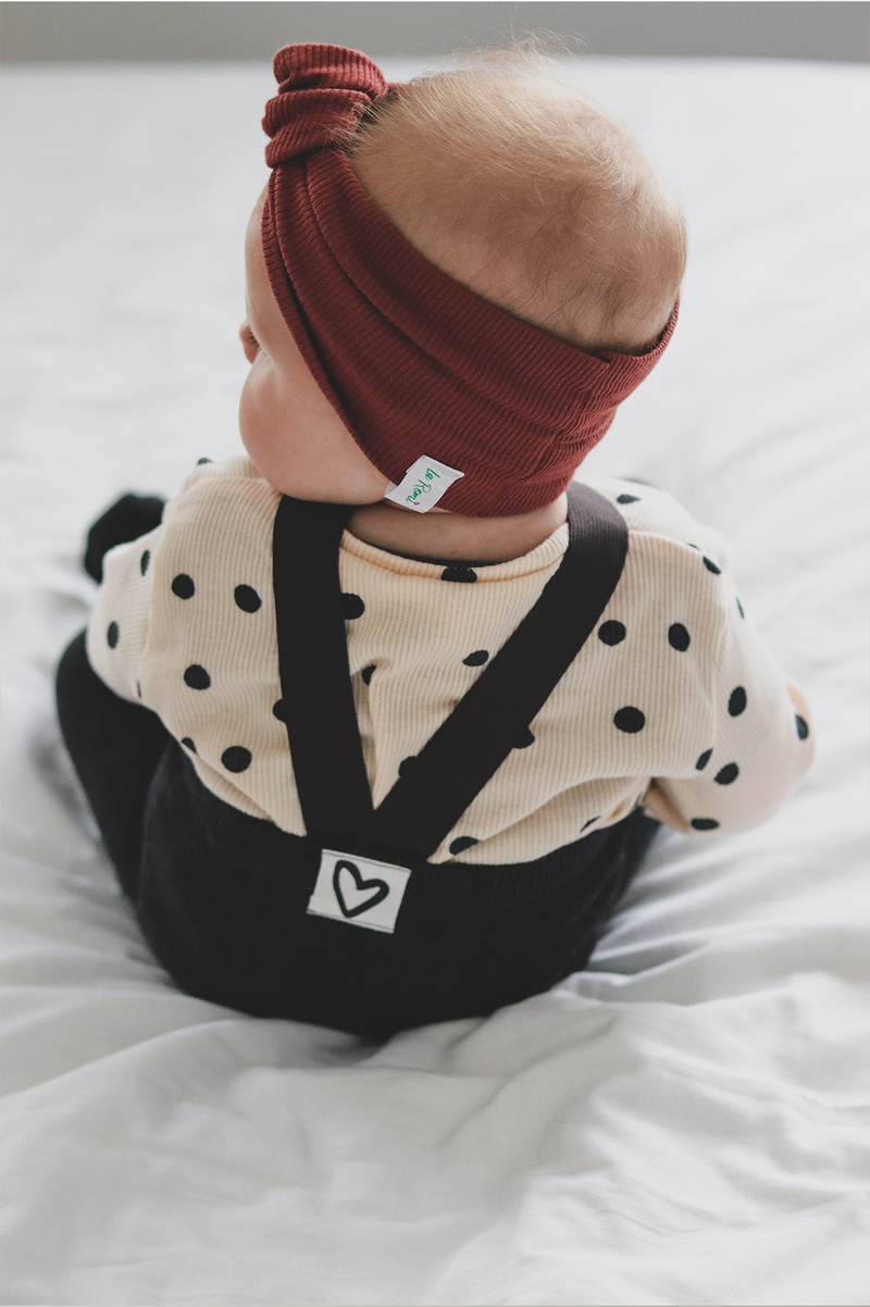 Dungaree Tights | Baby + Toddler Dungaree Tights | Vanilla | La Romi