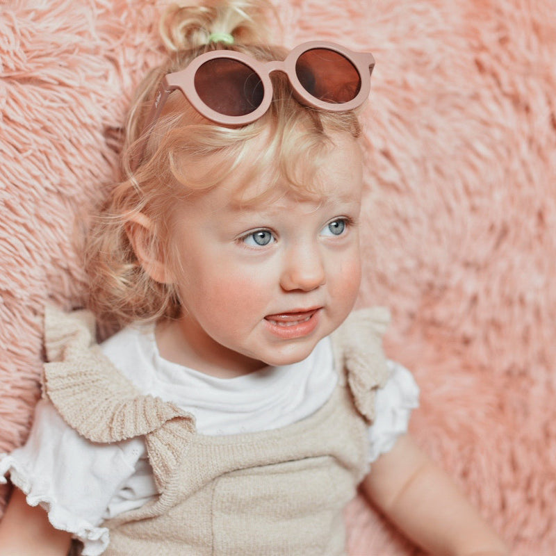 Sunglasses | Kids / Toddler Aviator Sunglasses | Powder | La Romi