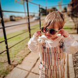 Sunglasses | Kids / Toddler Aviator Sunglasses | Taupe | La Romi
