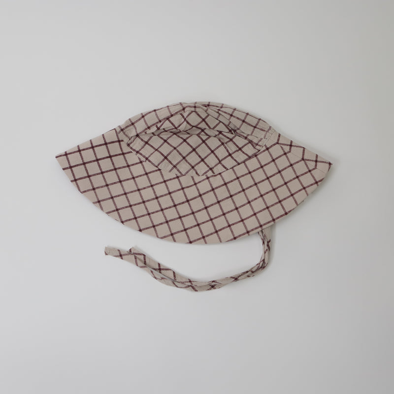 Sun Hats | Brimmed Sun Hats | Vintage Grid | La Romi