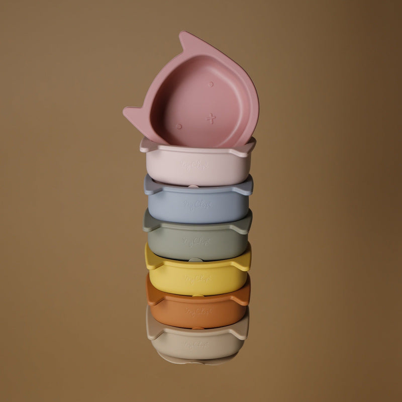 Bowls | Cat Suction Bowl | Orchid | La Romi