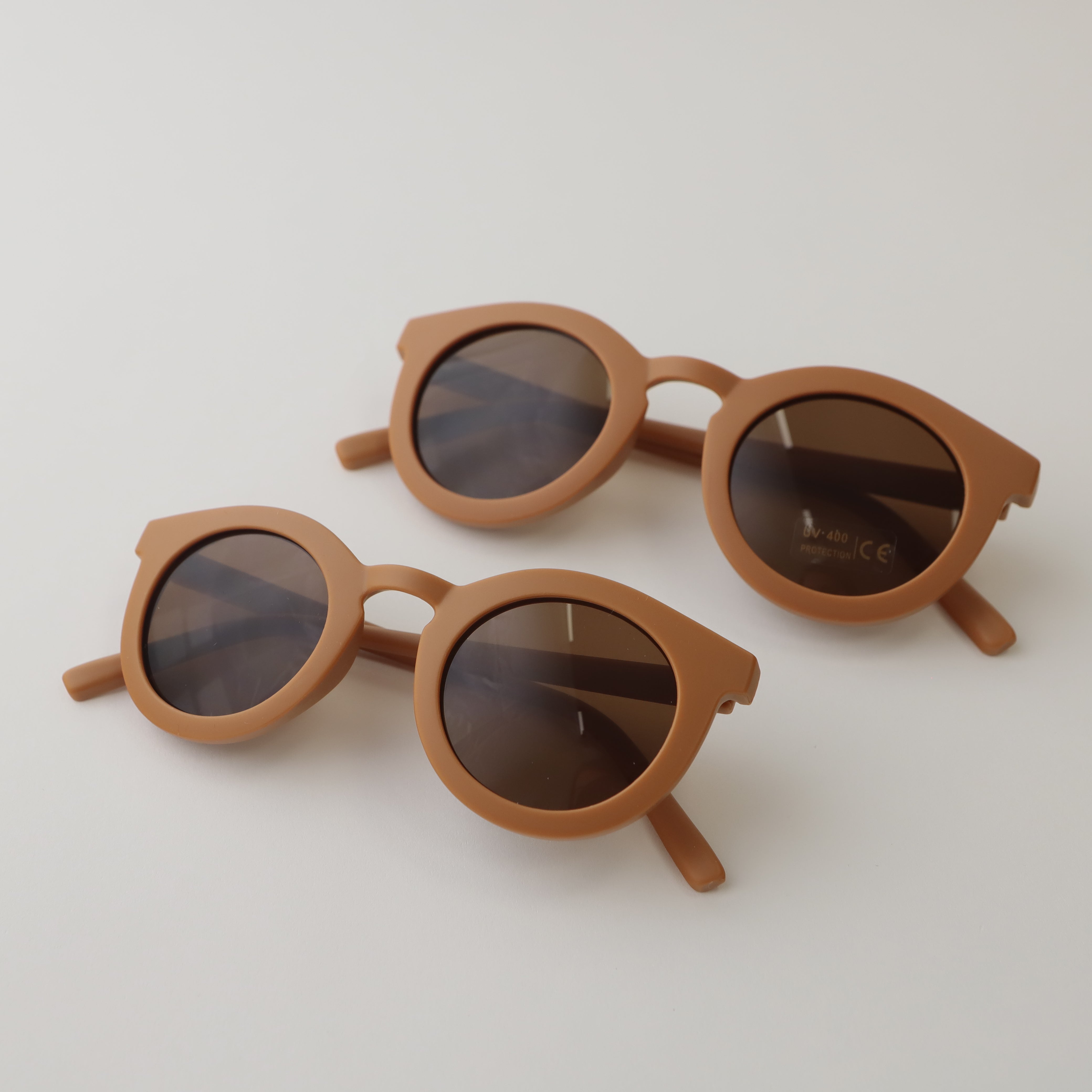 Sunglasses | Parent Aviator Sunglasses | Caramel | La Romi