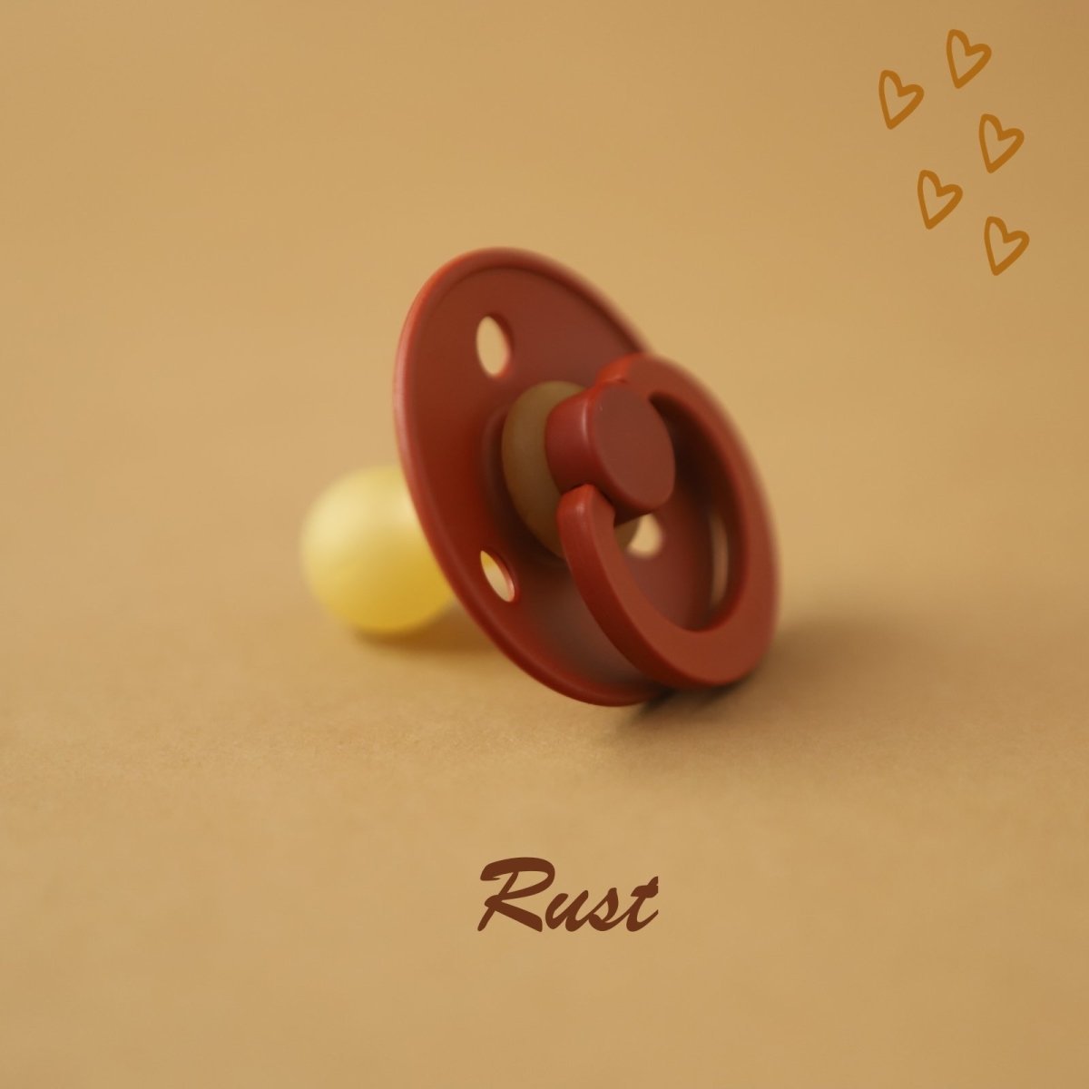 Pacifiers | BIBS Size 1 | Rust | La Romi