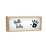 Baby Shower Gifts | Baby Art - Wooden Collection Lightbox with Imprint | La Romi